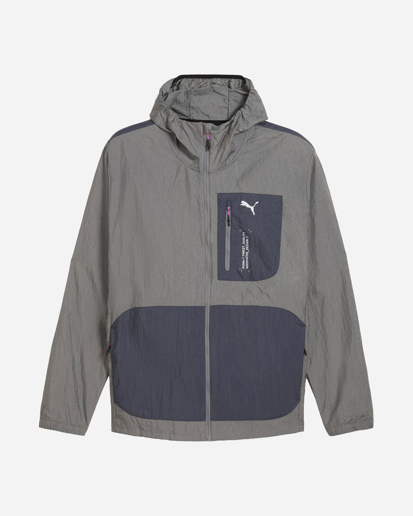 Giacca running PUMA SEASON WIND CELL M - Grigio - 0 | Cisalfa Sport