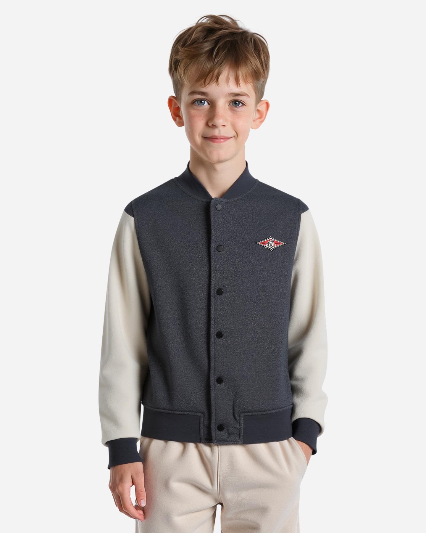 Felpa BEAR SHORE BREAK JR - Denim - 3 | Cisalfa Sport