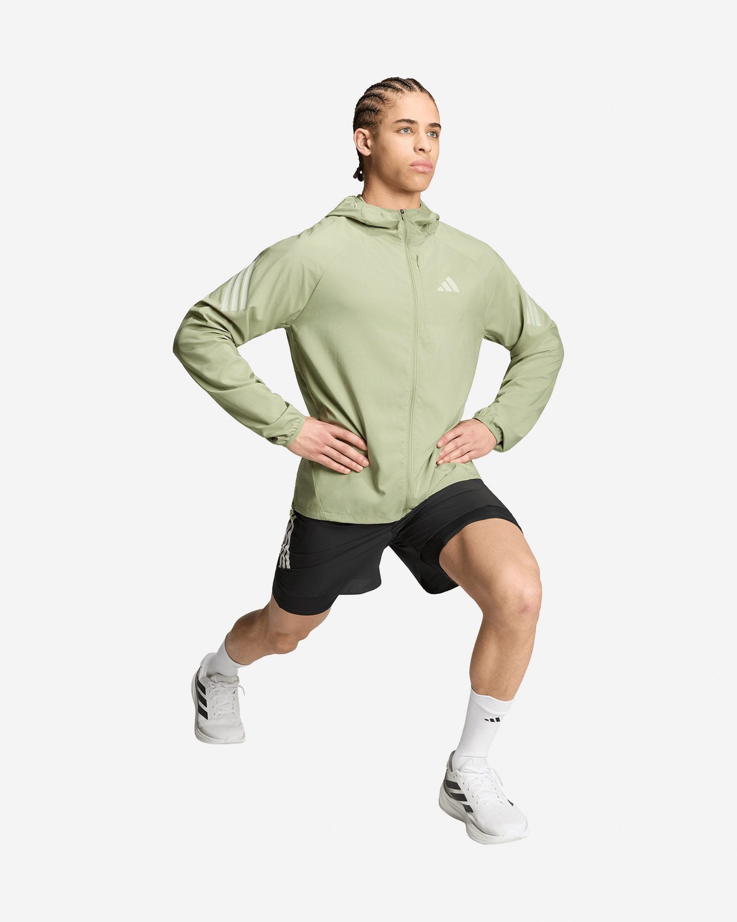 Giacca running ADIDAS ADI365 M - Verde - 2 | Cisalfa Sport