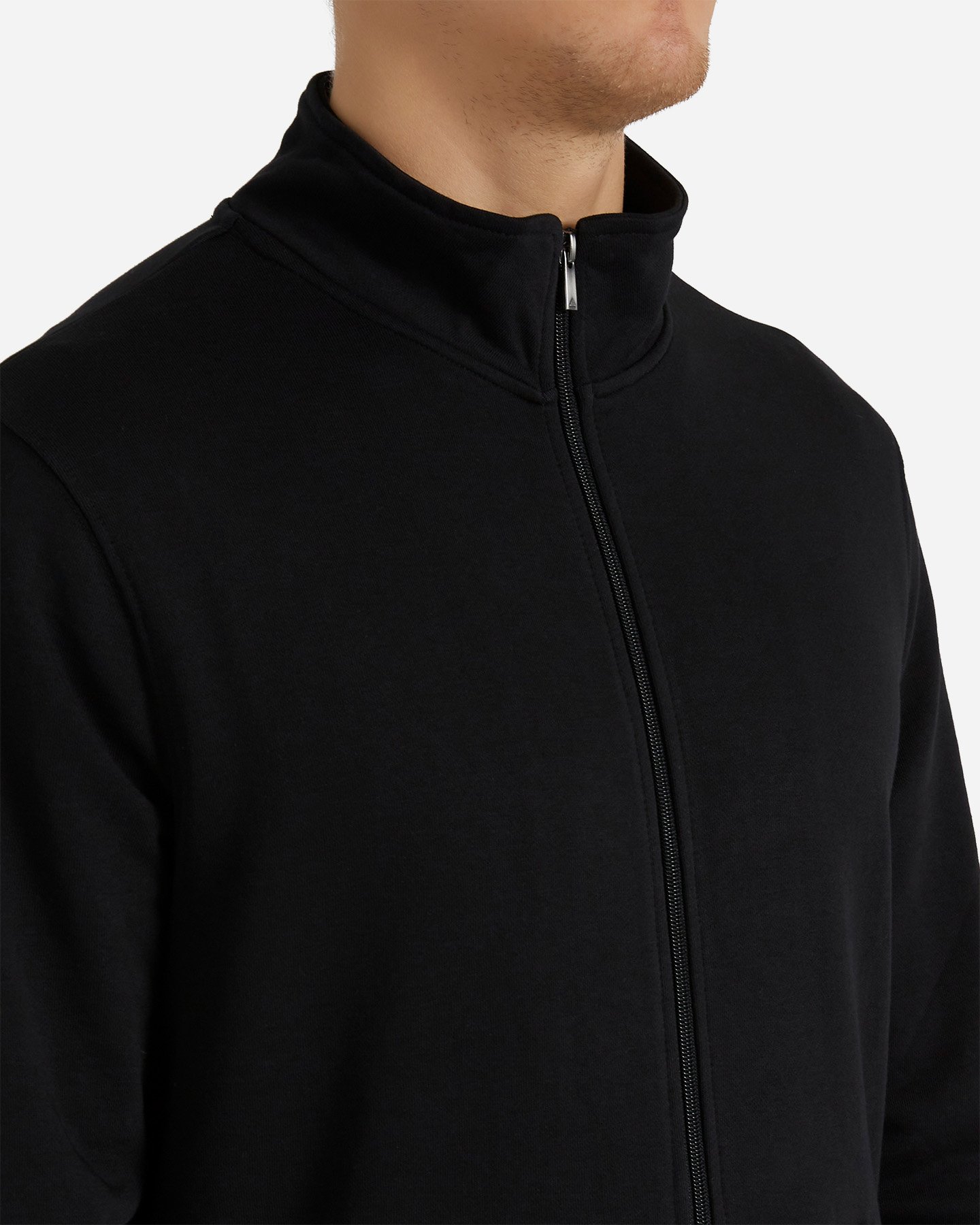 Felpa ABC TRACK FULLZIP M - Nero - 4 | Cisalfa Sport