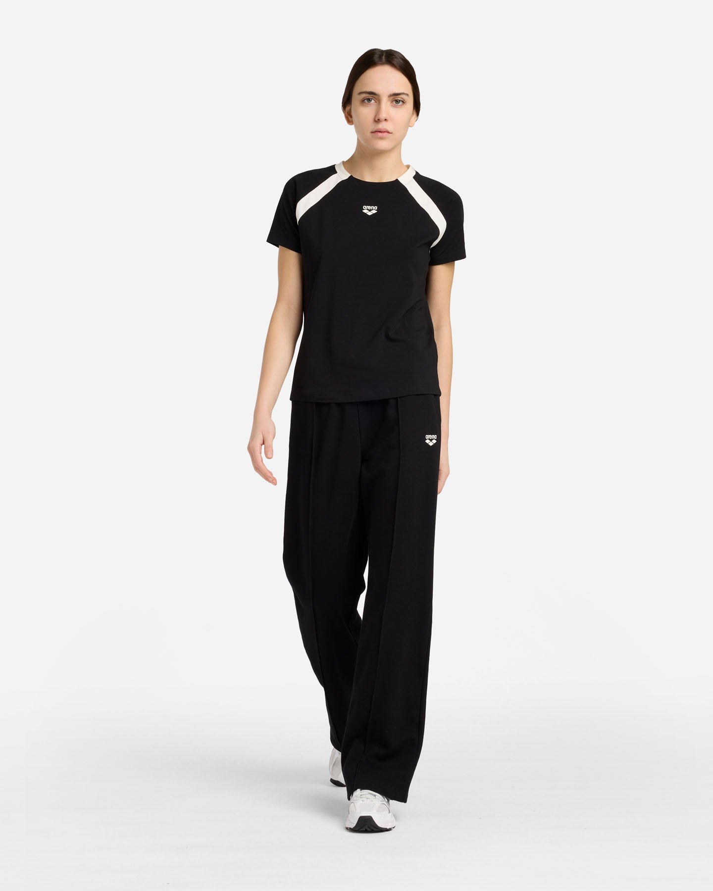 T-shirt ARENA ATHLETIC ESSENTIAL W - Nero - 2 | Cisalfa Sport