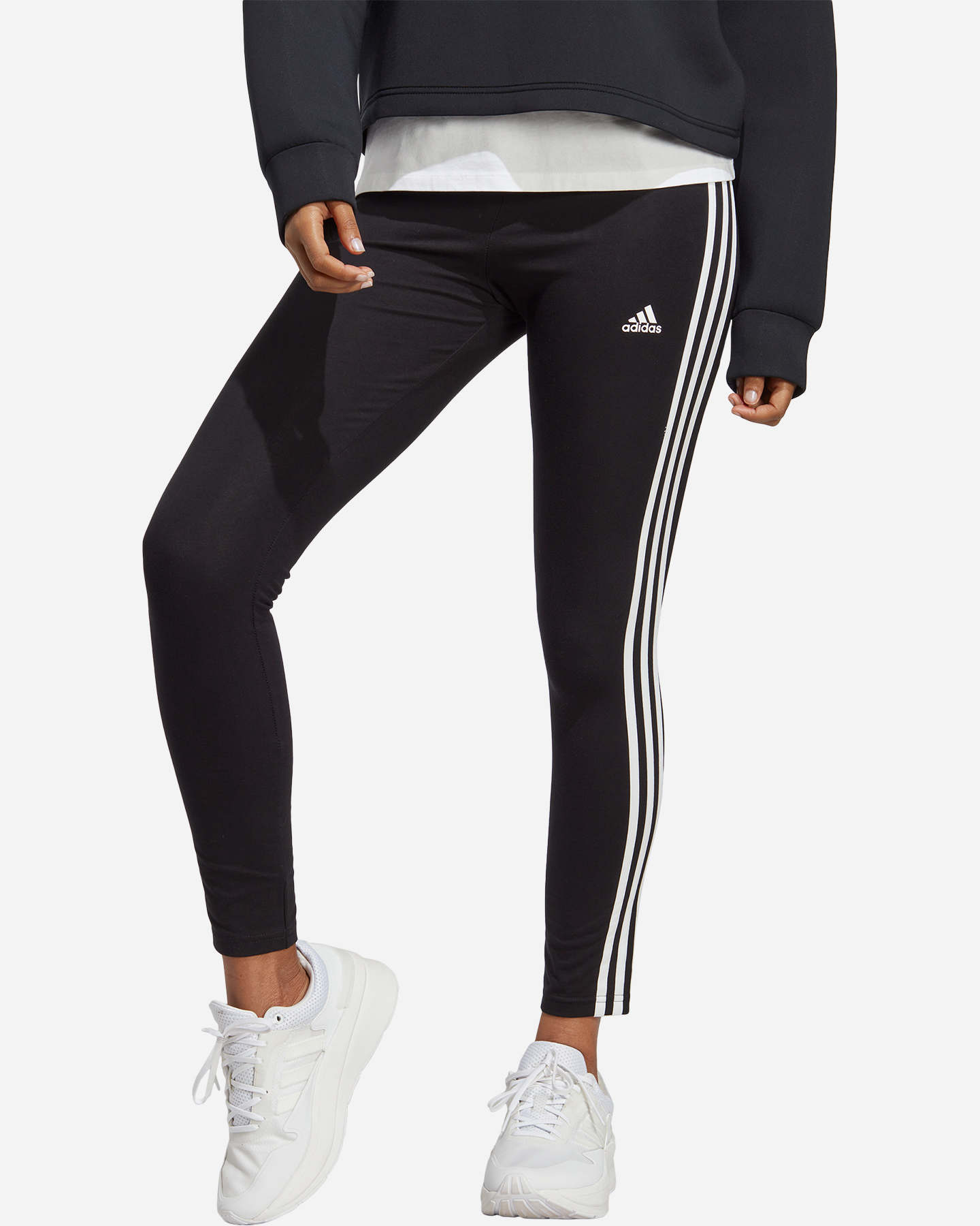 Leggings ADIDAS 3STRIPES W - Nero - 1 | Cisalfa Sport