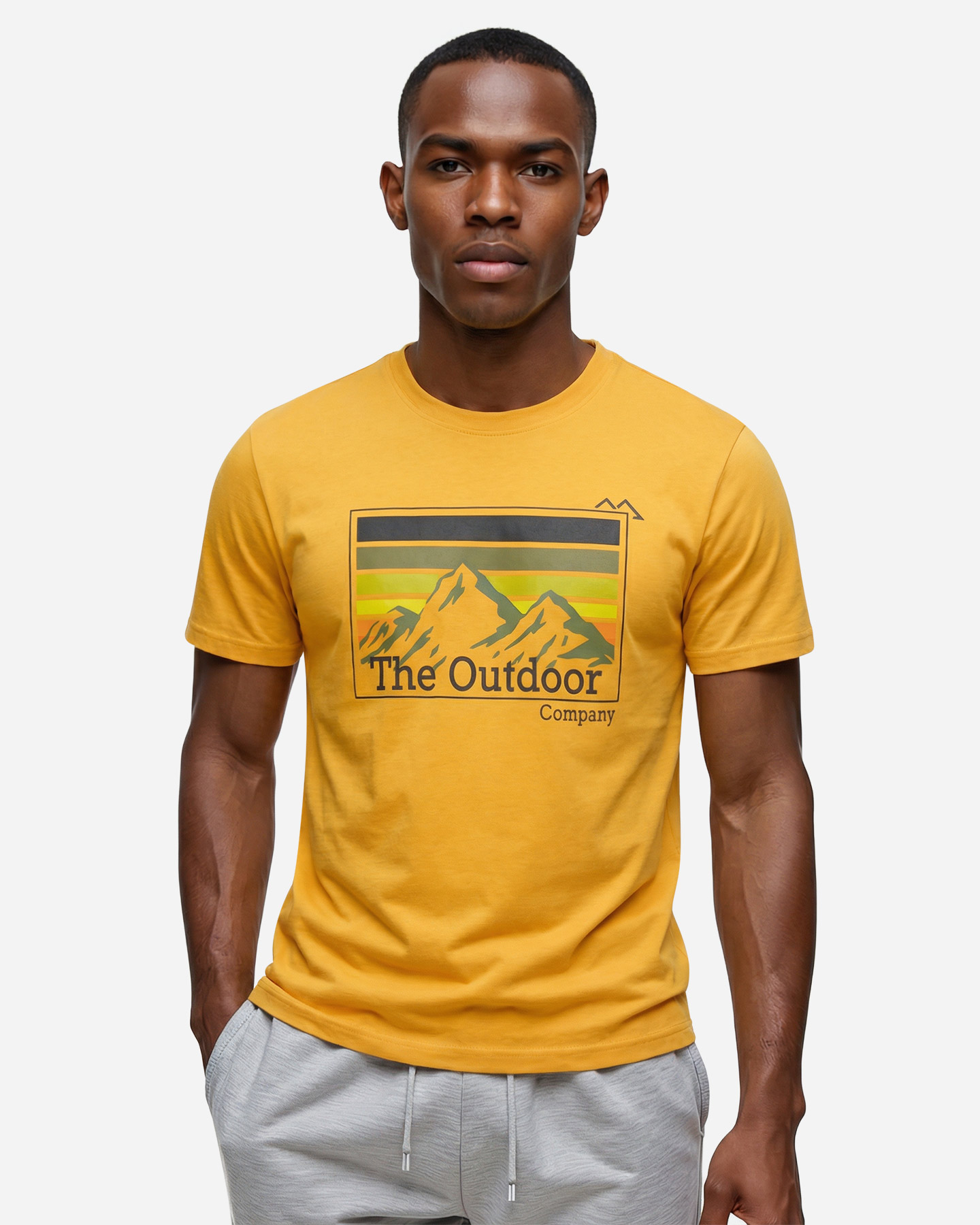 T-shirt 8848 ESSENTIAL M - Giallo - 2 | Cisalfa Sport