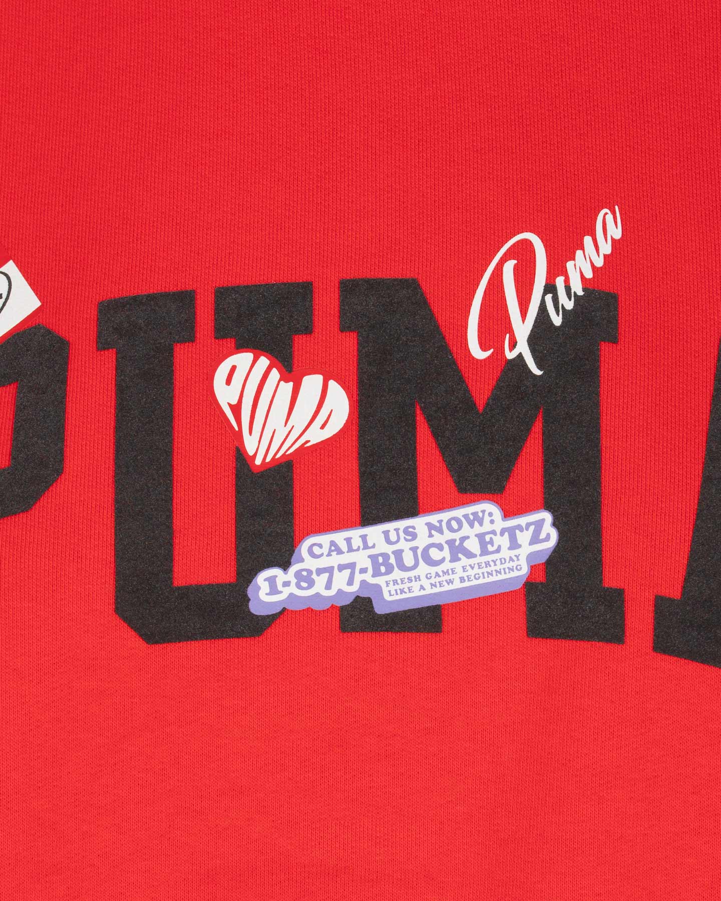 Felpa PUMA CROP W - Rosso - 2 | Cisalfa Sport