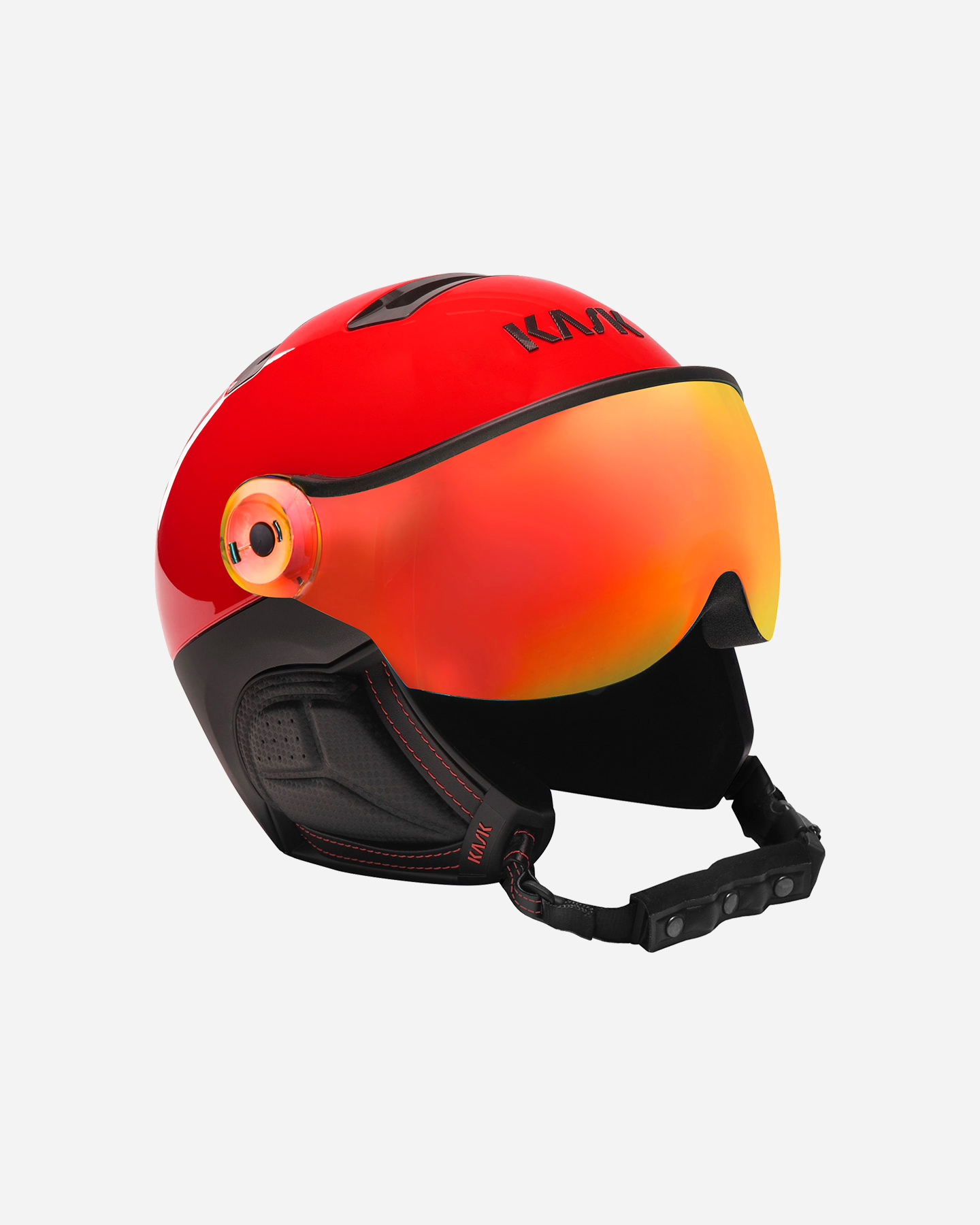 Casco sci KASK MONTECARLO VISOR M - Rosso - 0 | Cisalfa Sport