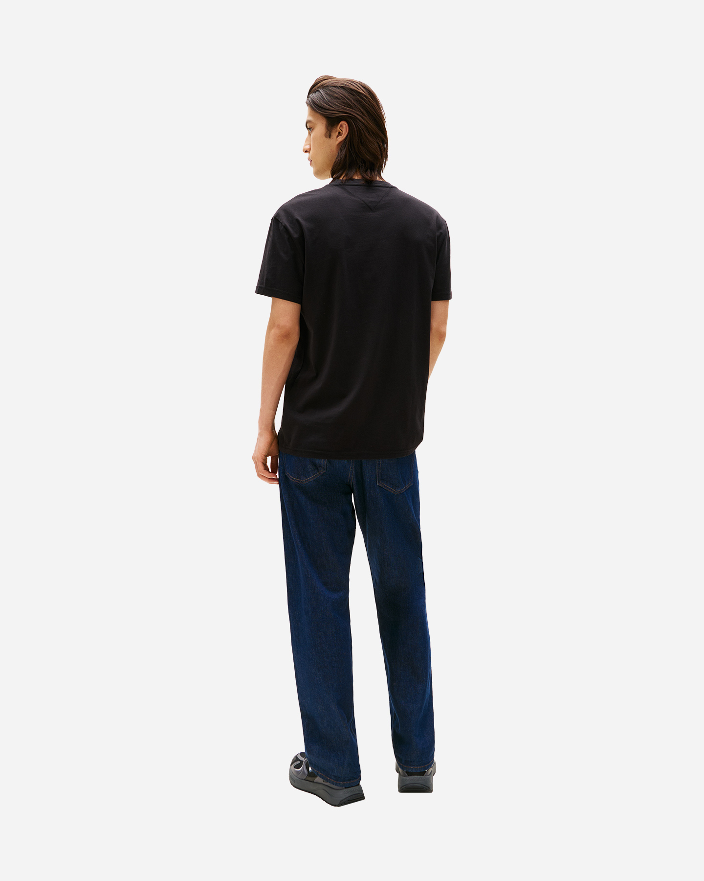 T-shirt TOMMY HILFIGER LINEAR LOGO M - Nero - 3 | Cisalfa Sport