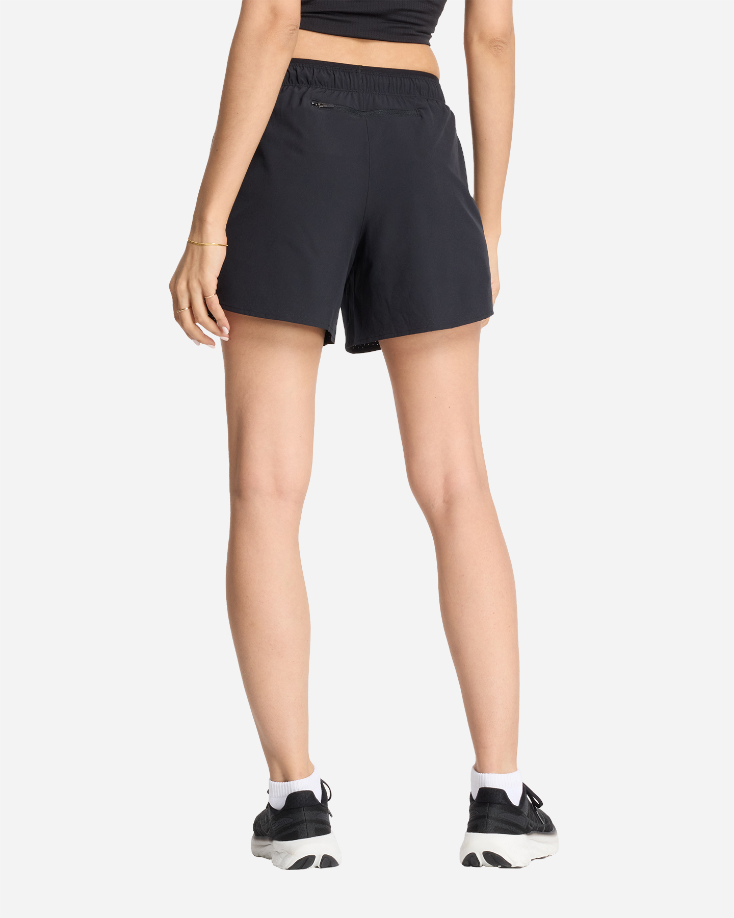 Short running NEW BALANCE SEAMLESS 5 W - Nero - 2 | Cisalfa Sport