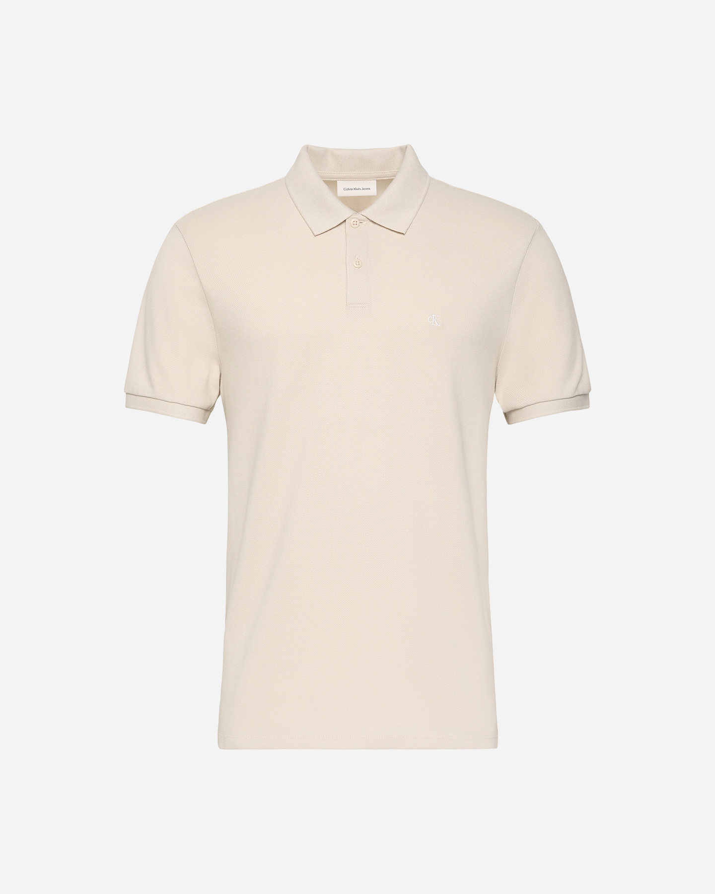 Polo CALVIN KLEIN JEANS SMALL LOGO M - Beige - 0 | Cisalfa Sport