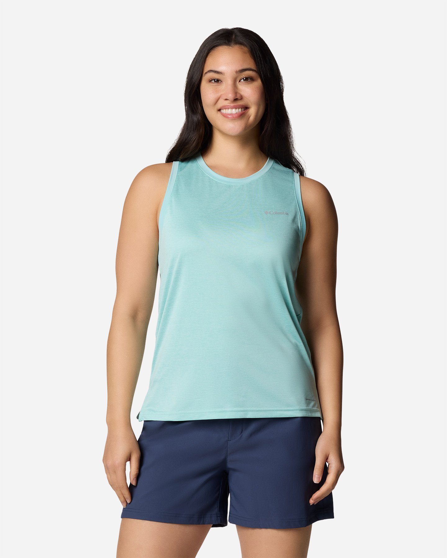 T-shirt COLUMBIA BLUEVISTA HILL W - Azzurro - 0 | Cisalfa Sport