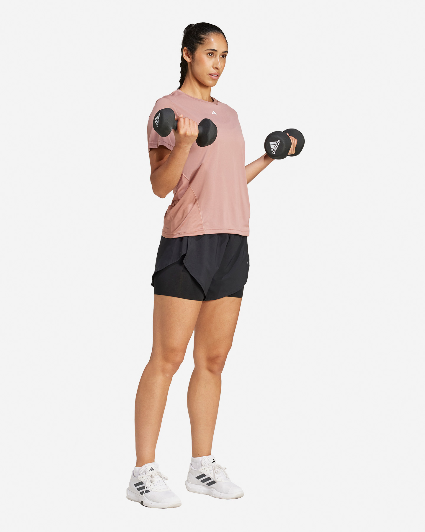 T-shirt training ADIDAS D4T W - Marrone - 5 | Cisalfa Sport