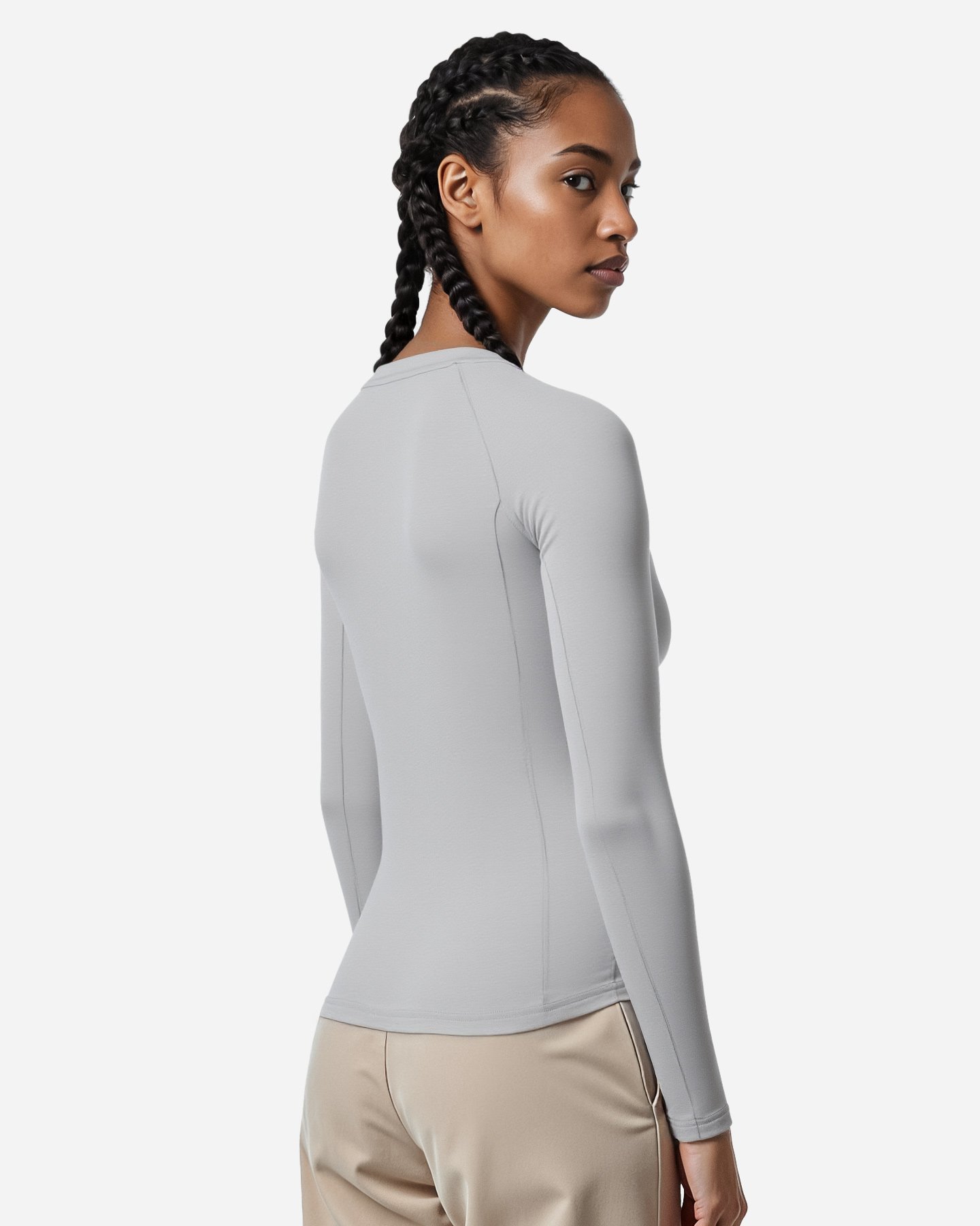 Maglia running ABC TRAIL W - Grigio - 3 | Cisalfa Sport