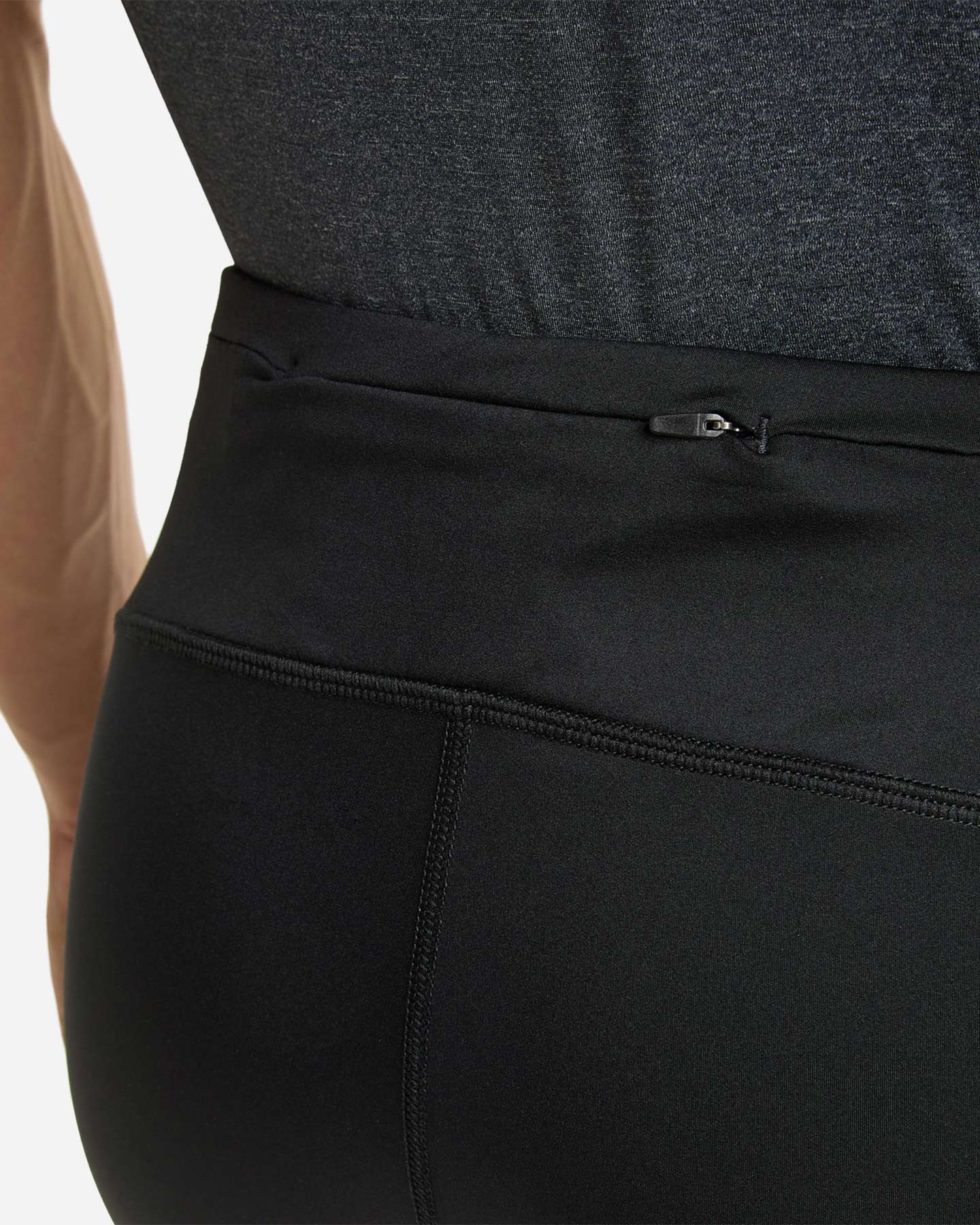 Capri running DIADORA RUN CREW M - Nero - 4 | Cisalfa Sport