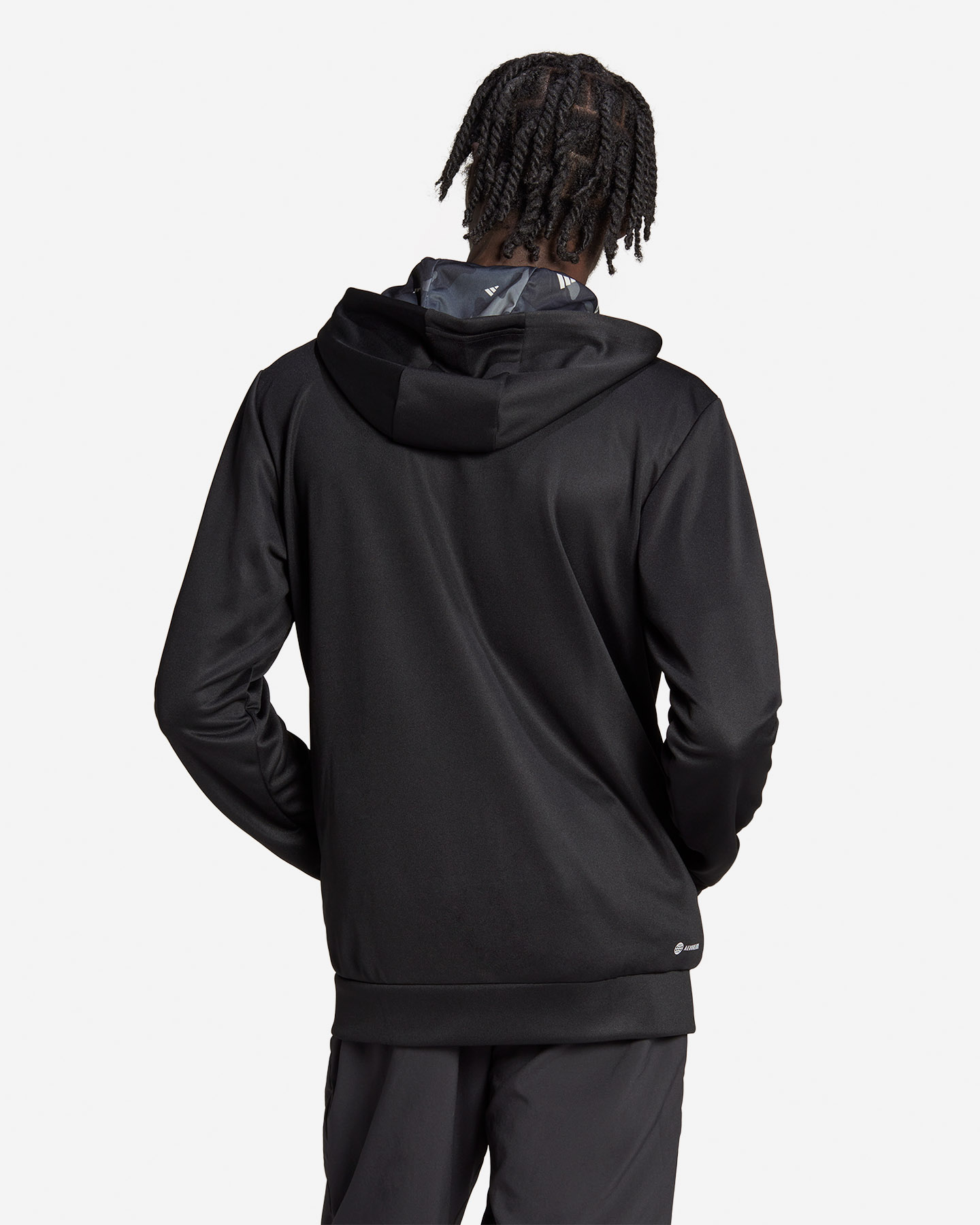 Felpa training ADIDAS CLASSIC M - Nero - 2 | Cisalfa Sport