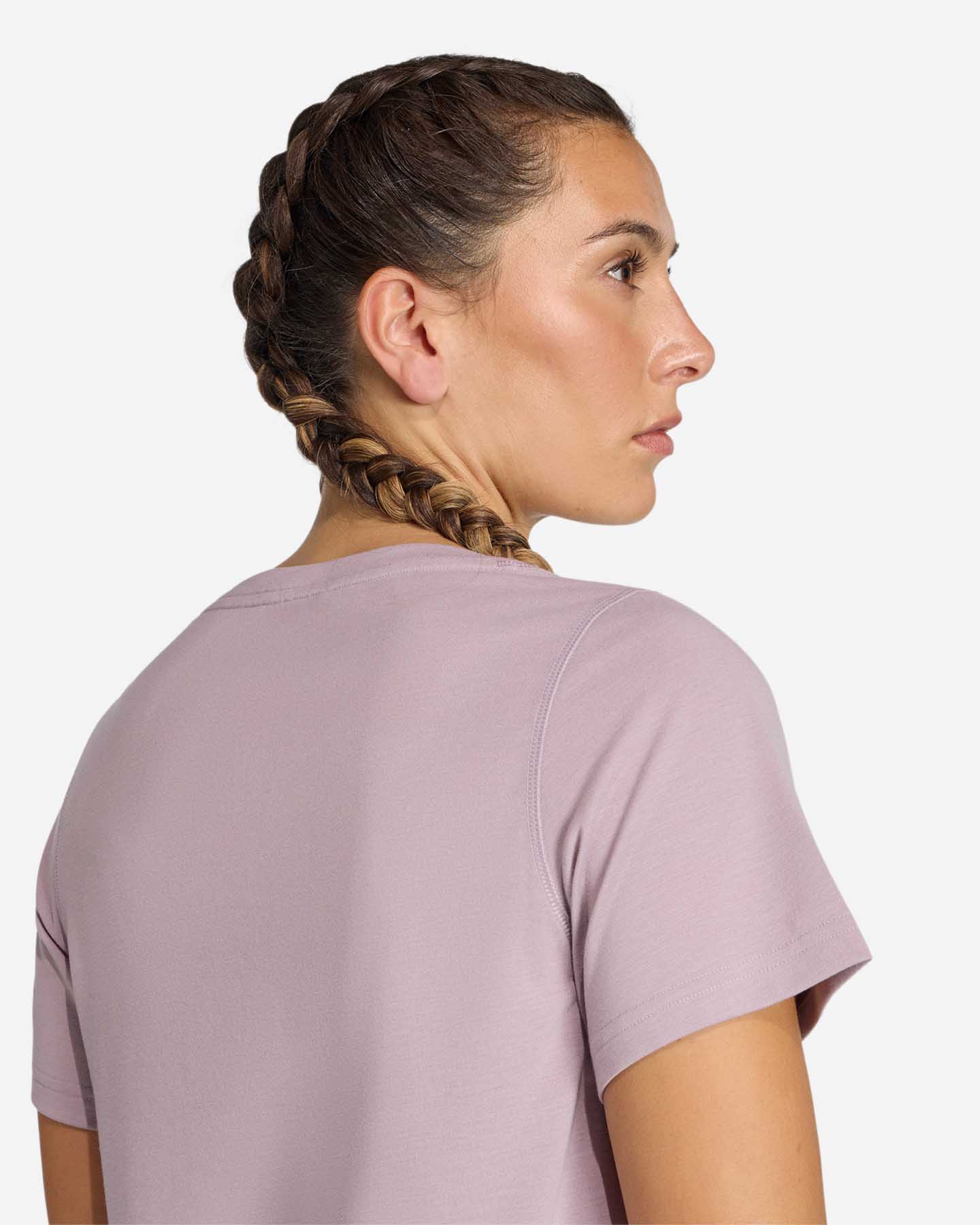 T-shirt training ADIDAS ESSENTIALS SMALL LOGO W - Verde - 4 | Cisalfa Sport