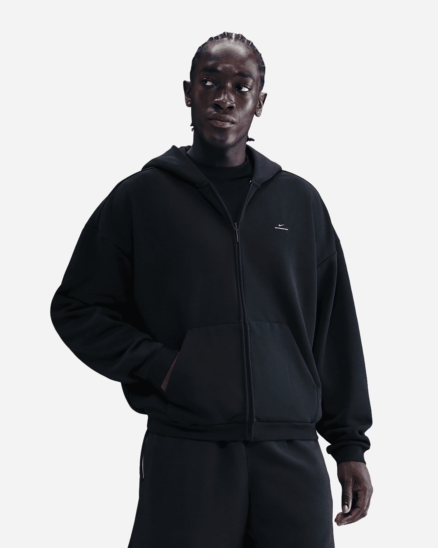 Felpa NIKE FLC THERMA FIT M - Nero - 0 | Cisalfa Sport