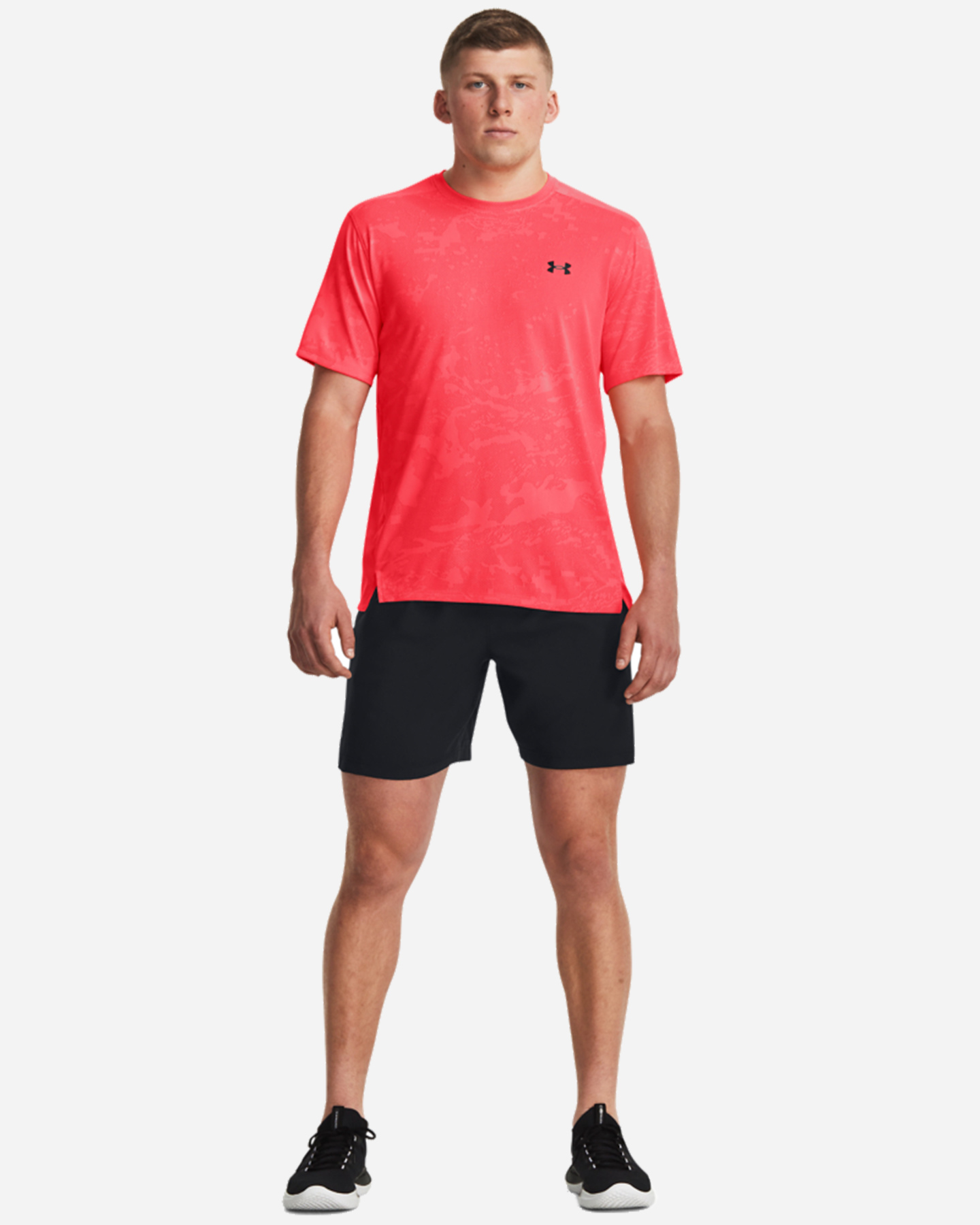 T-shirt training UNDER ARMOUR TECH VENT M - Arancione - 2 | Cisalfa Sport