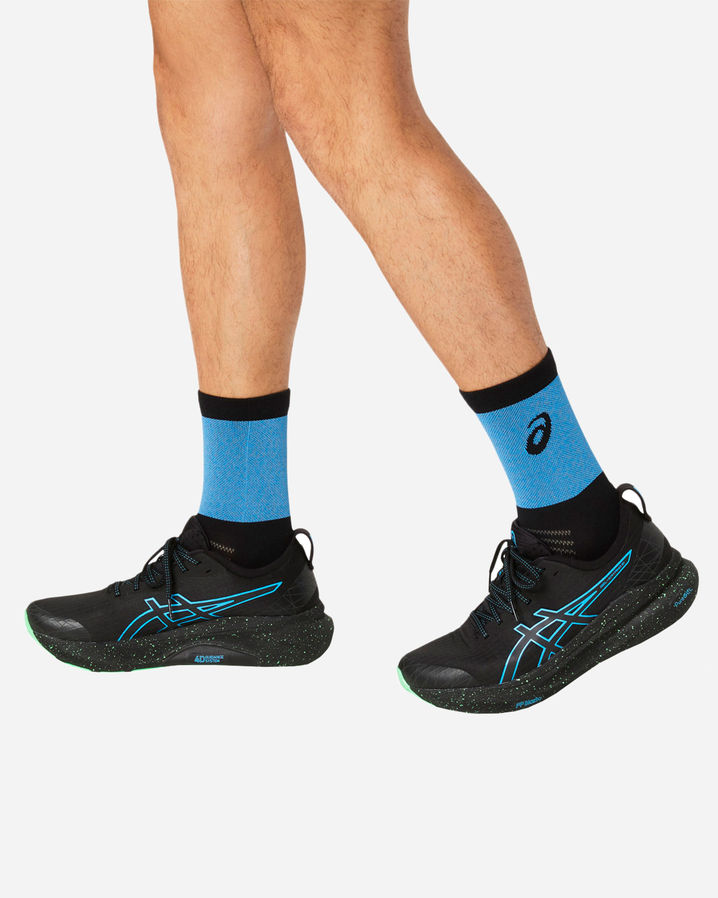 Calze running ASICS LITE-SHOW M - Nero - 5 | Cisalfa Sport