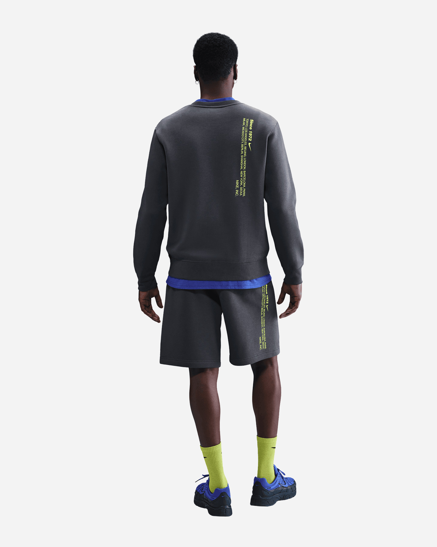 Felpa NIKE CLUB SWOOSH SPORT M - Antracite - 2 | Cisalfa Sport