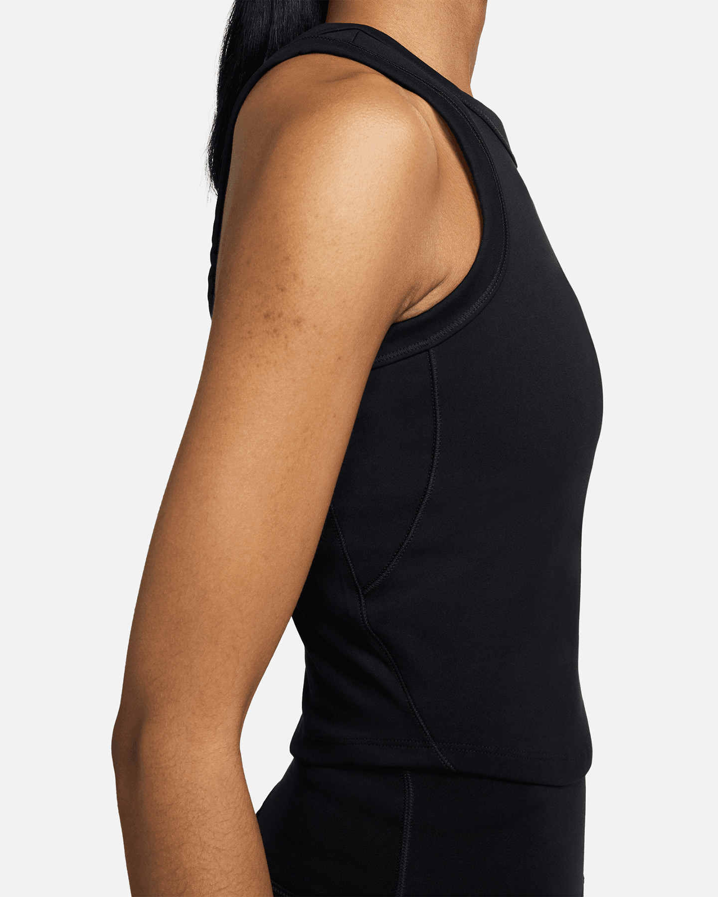 Canotta training NIKE DRI FIT CROP SLIM W - Nero - 3 | Cisalfa Sport