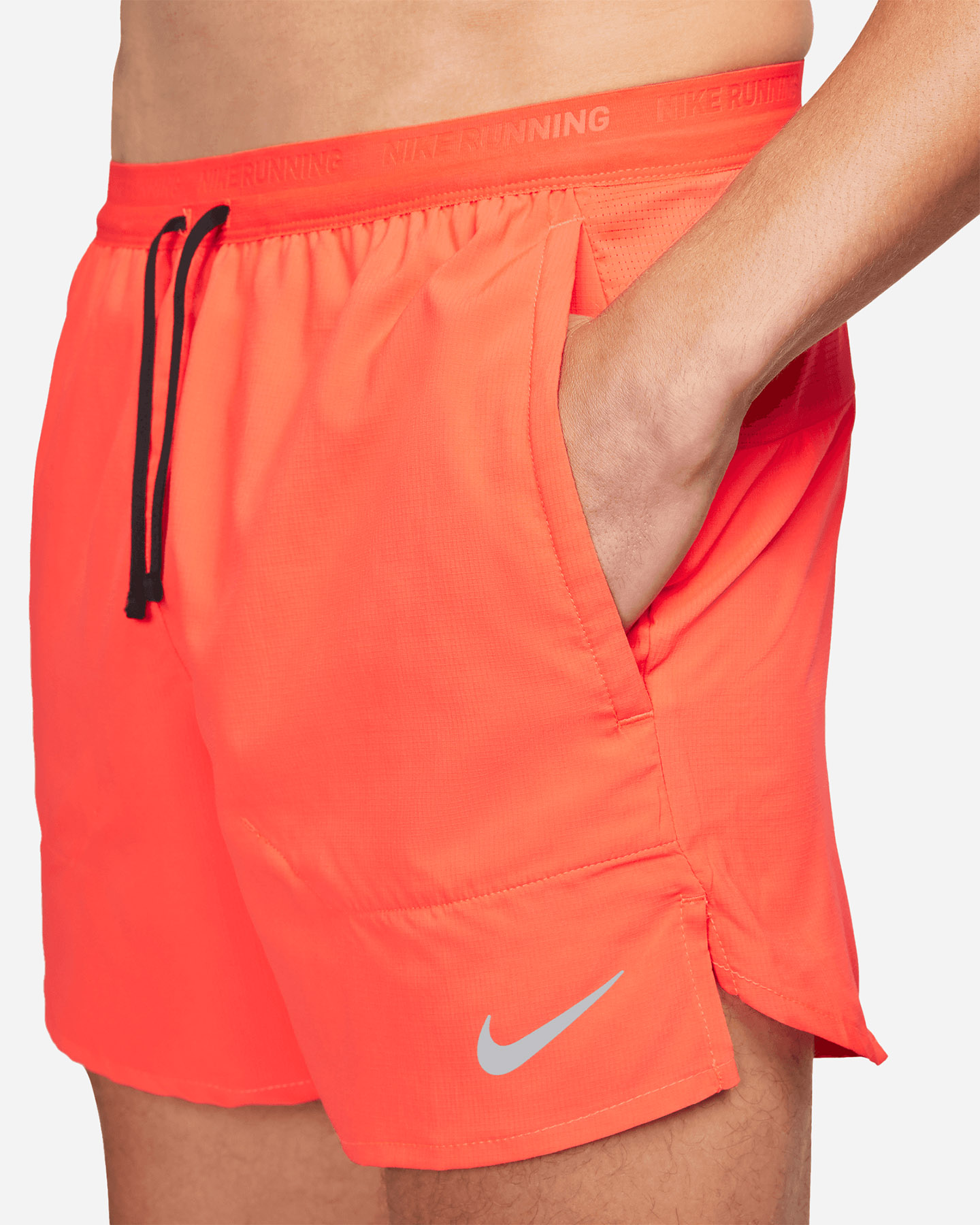 Short running NIKE STRIDE 5IN M - Rosso - 4 | Cisalfa Sport