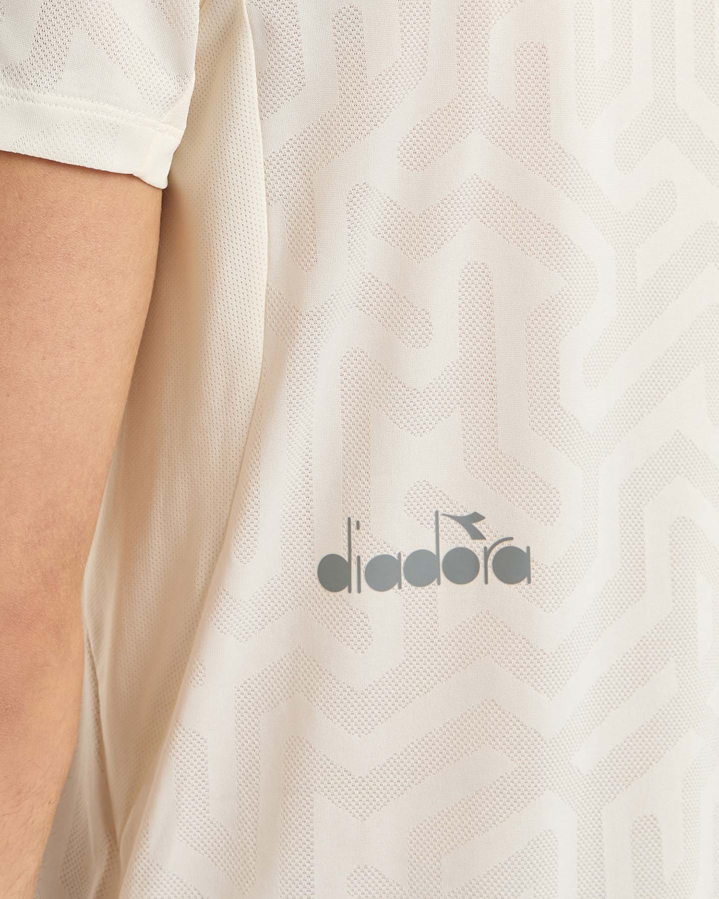 T-shirt running DIADORA SUPERLIGHT M - Beige - 4 | Cisalfa Sport