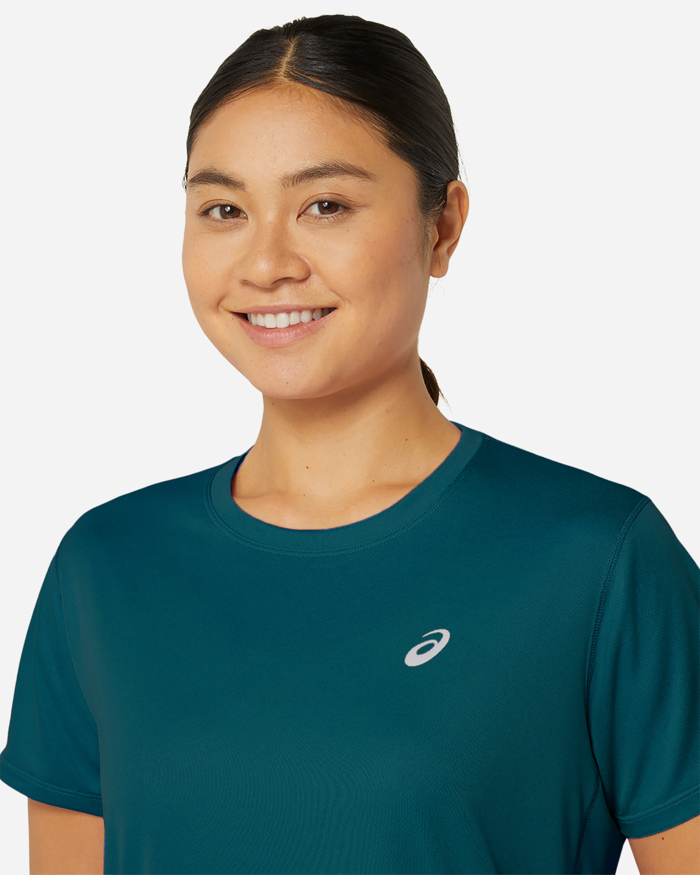 T-shirt running ASICS CORE W - Verde - 4 | Cisalfa Sport