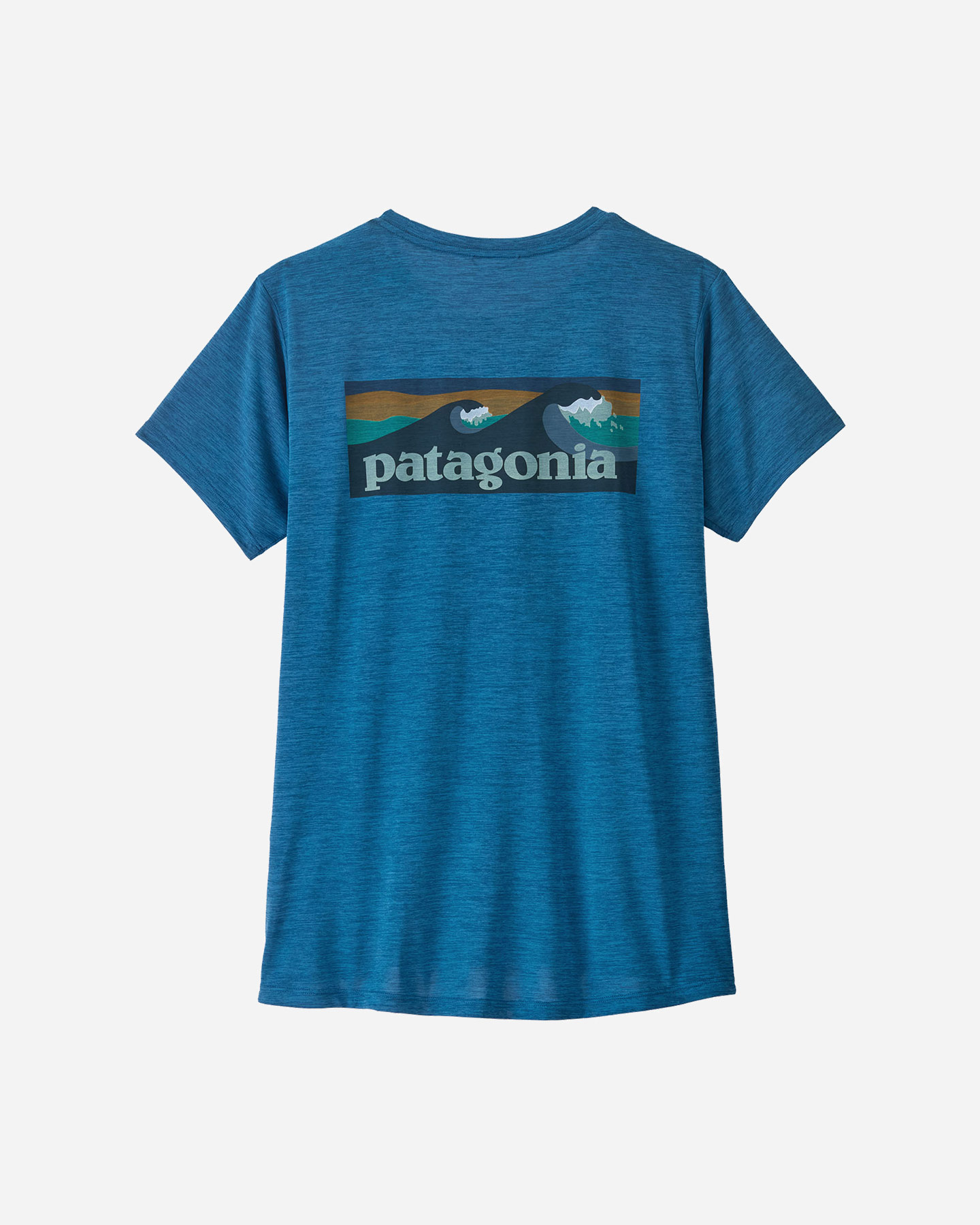 Maglia intimo tecnico PATAGONIA CAP COOL DAILY BOARDSHORT LOGO W - Blu - 1 | Cisalfa Sport