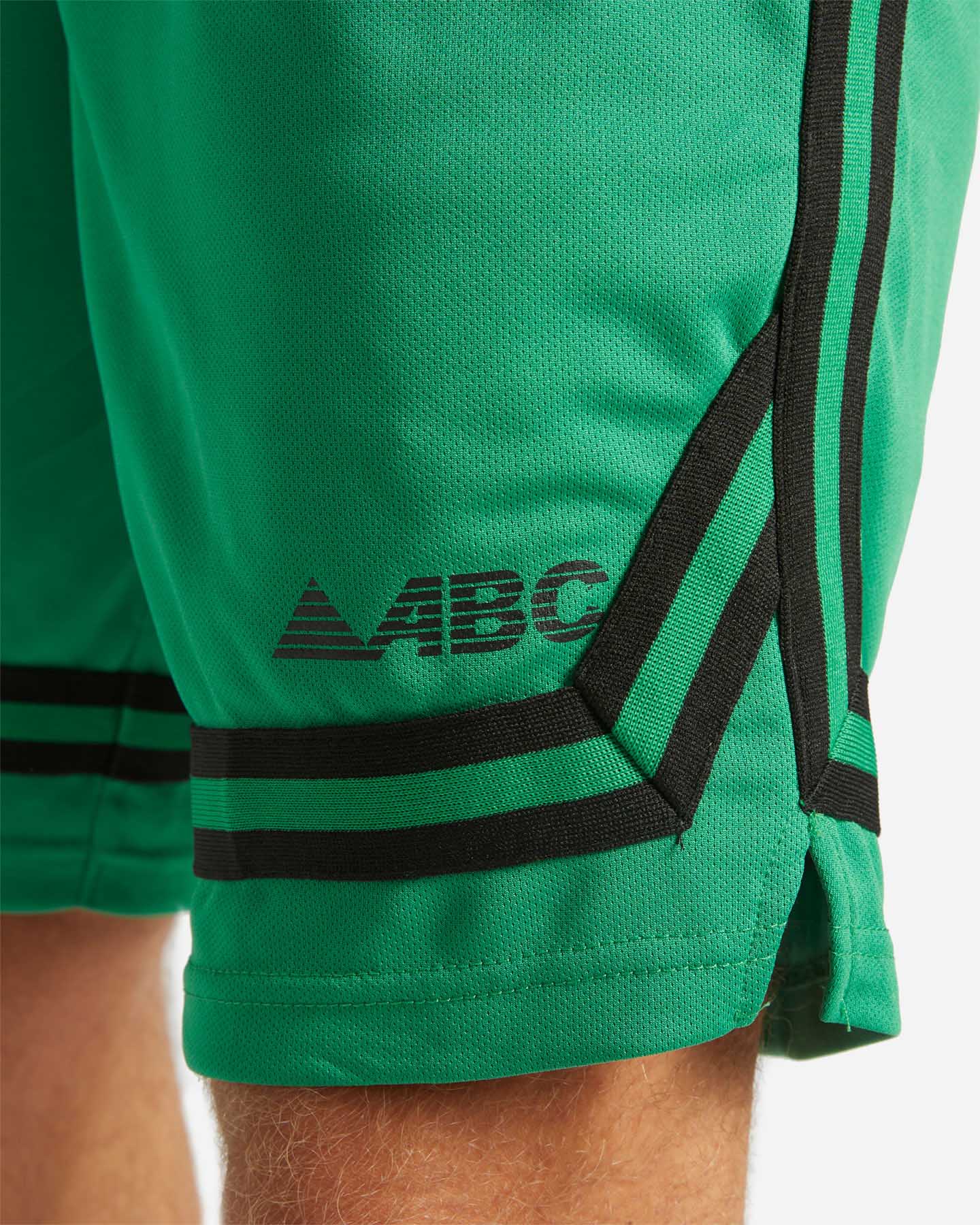Pantaloncini basket ABC TEAMWEAR M - Verde - 3 | Cisalfa Sport