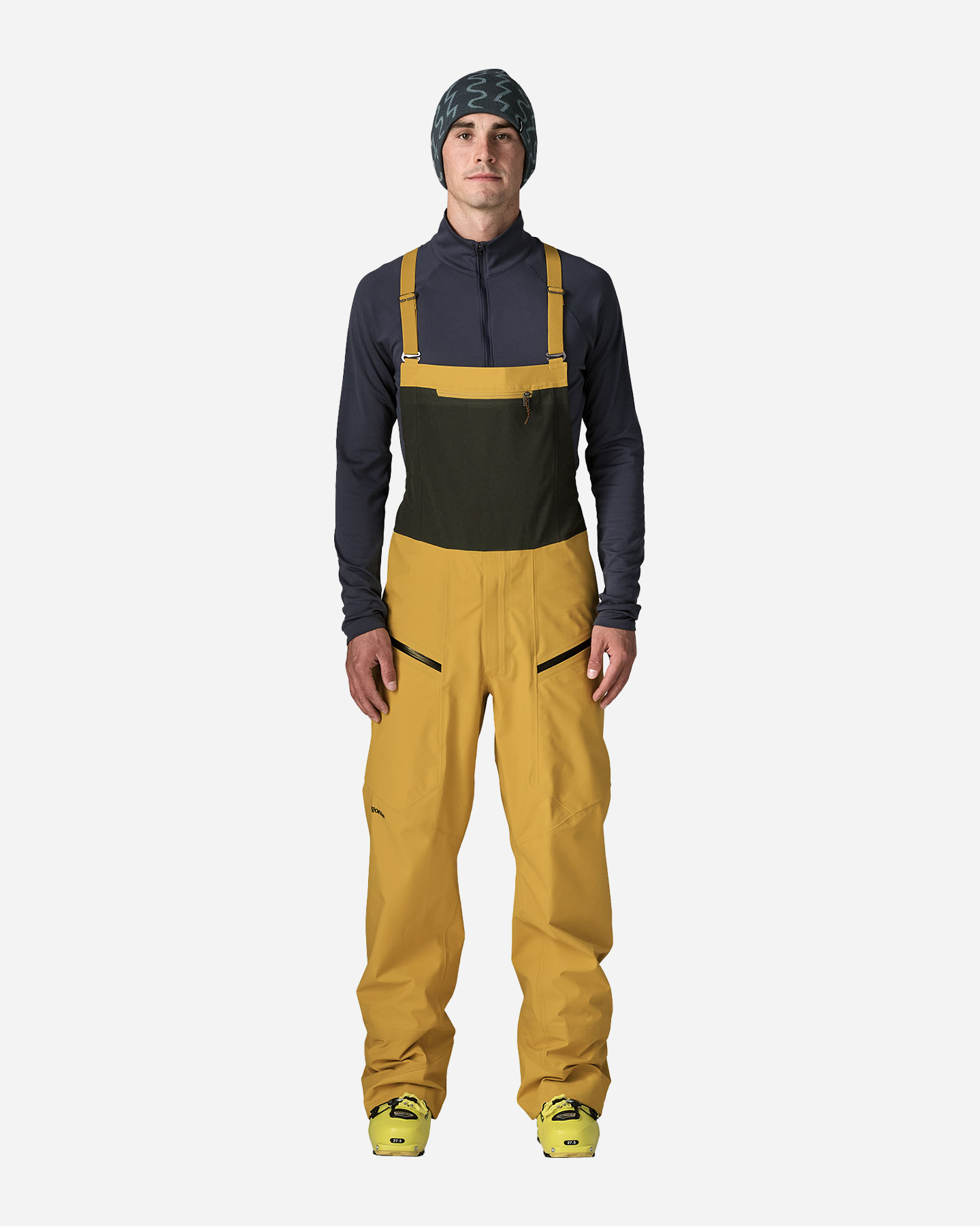 Pantalone sci PATAGONIA SNOWDRIFTER BIBS M - Beige - 1 | Cisalfa Sport