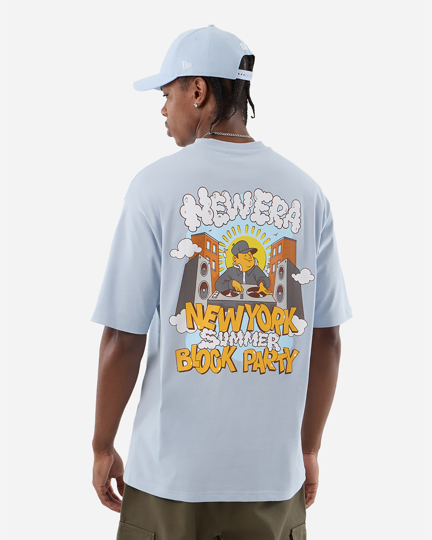 T-shirt NEW ERA NEW YORK PARTY GRAPHIC M - Azzurro - 1 | Cisalfa Sport