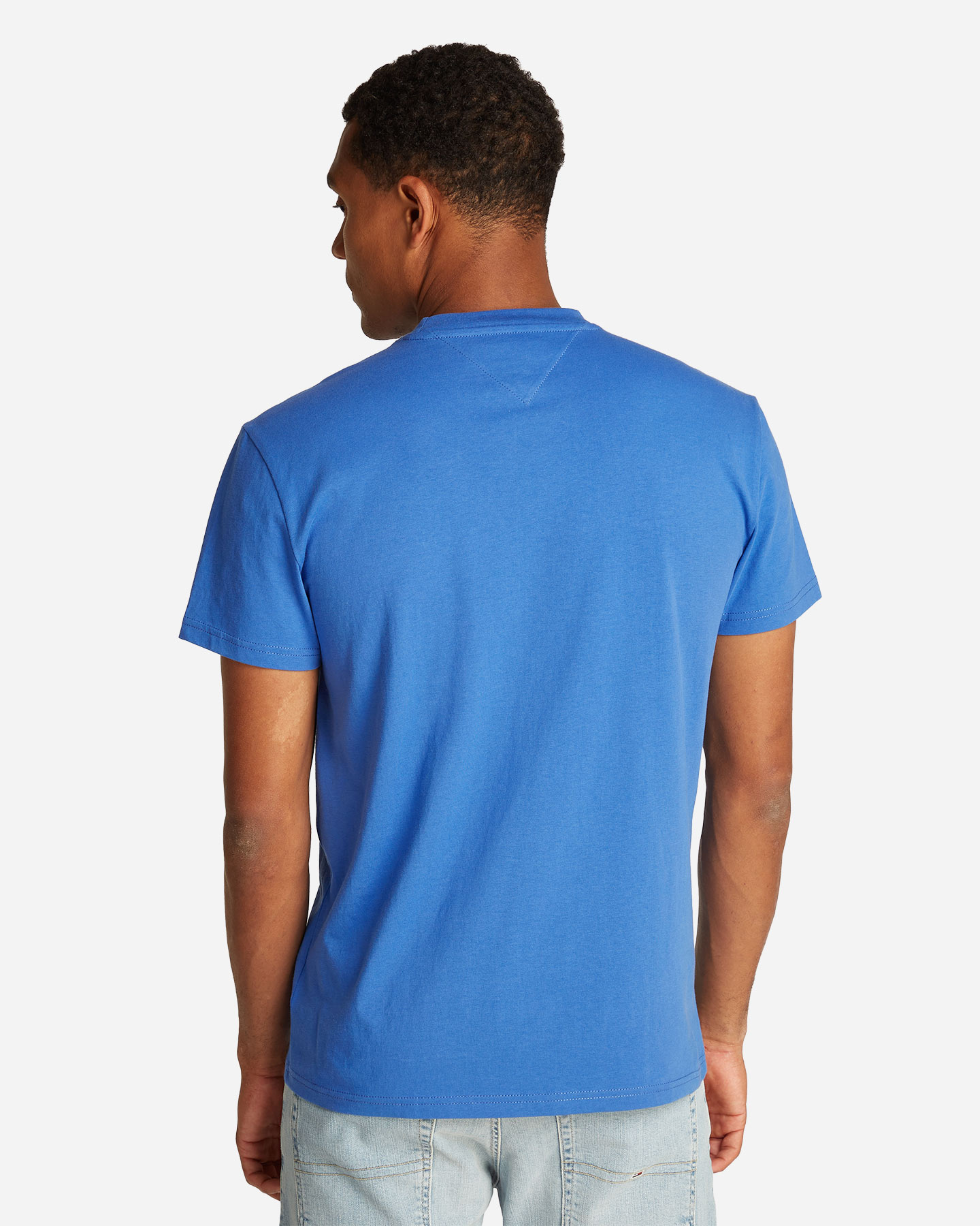 T-shirt TOMMY HILFIGER LINEAR LOGO M - Azzurro - 3 | Cisalfa Sport