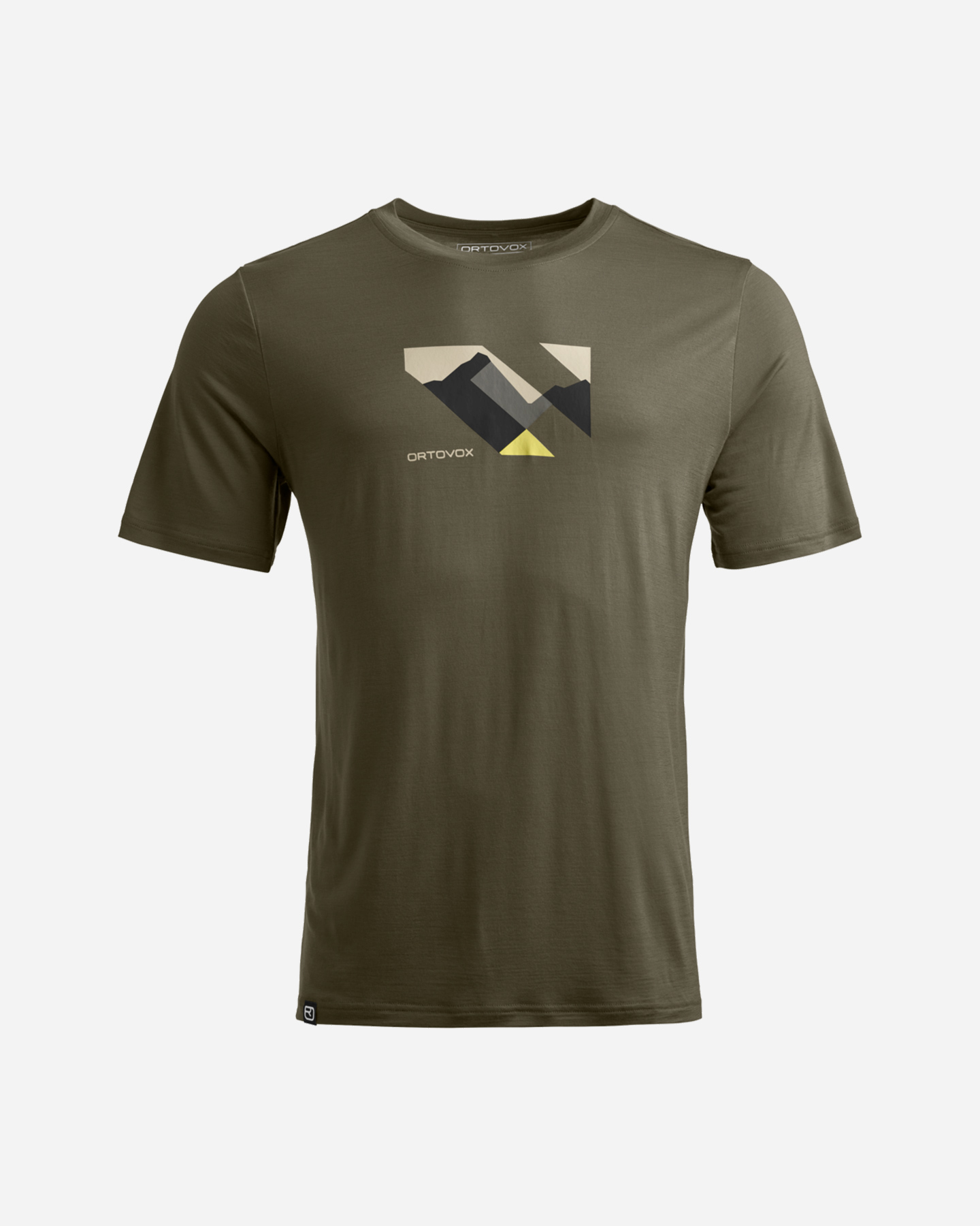 T-shirt ORTOVOX 140 COOL LANDSCAPE M - Verde - 0 | Cisalfa Sport