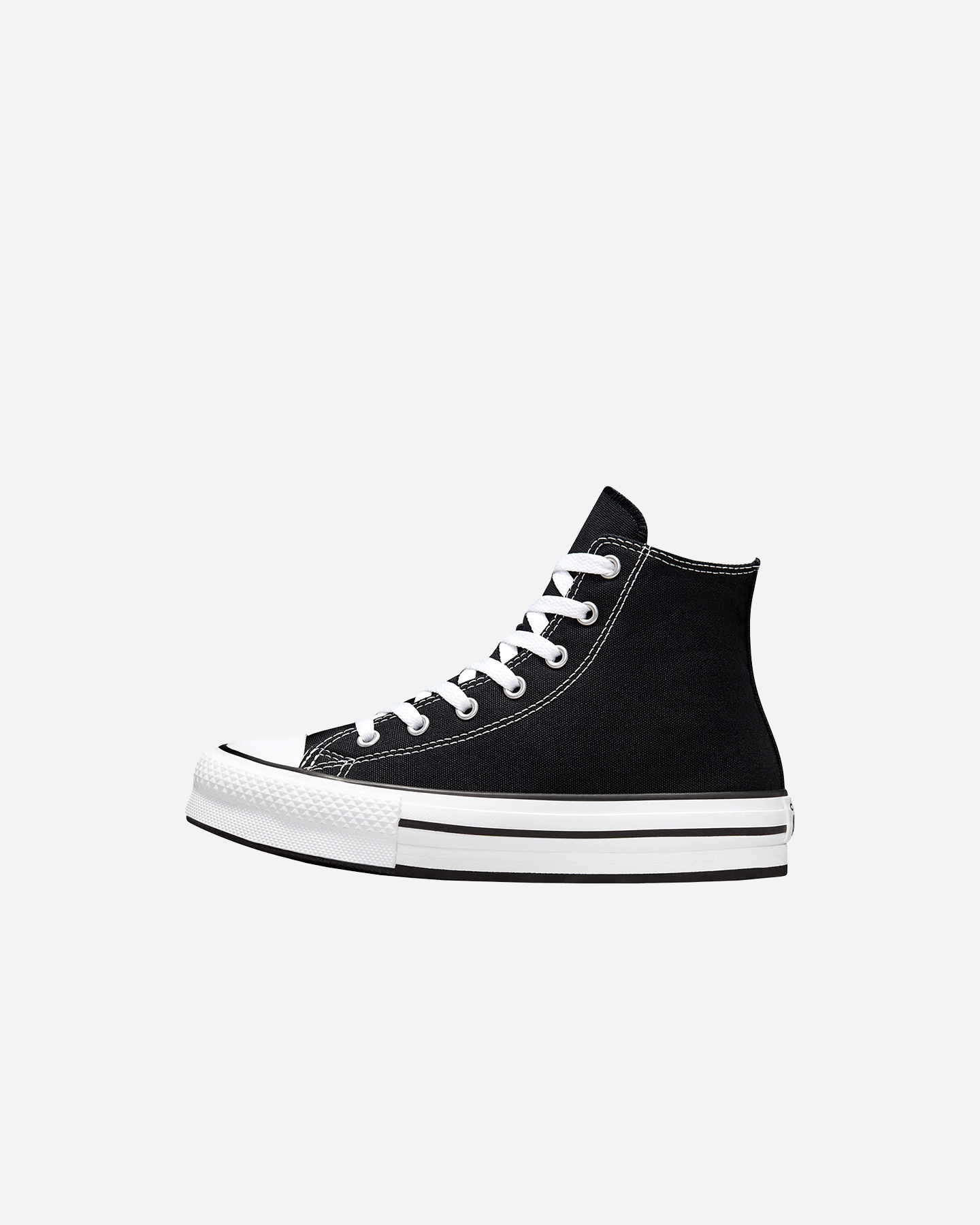 Scarpe sneakers CONVERSE CHUCK TAYLOR ALL STAR EVA LIFT PLAT GS JR - Nero - 5 | Cisalfa Sport