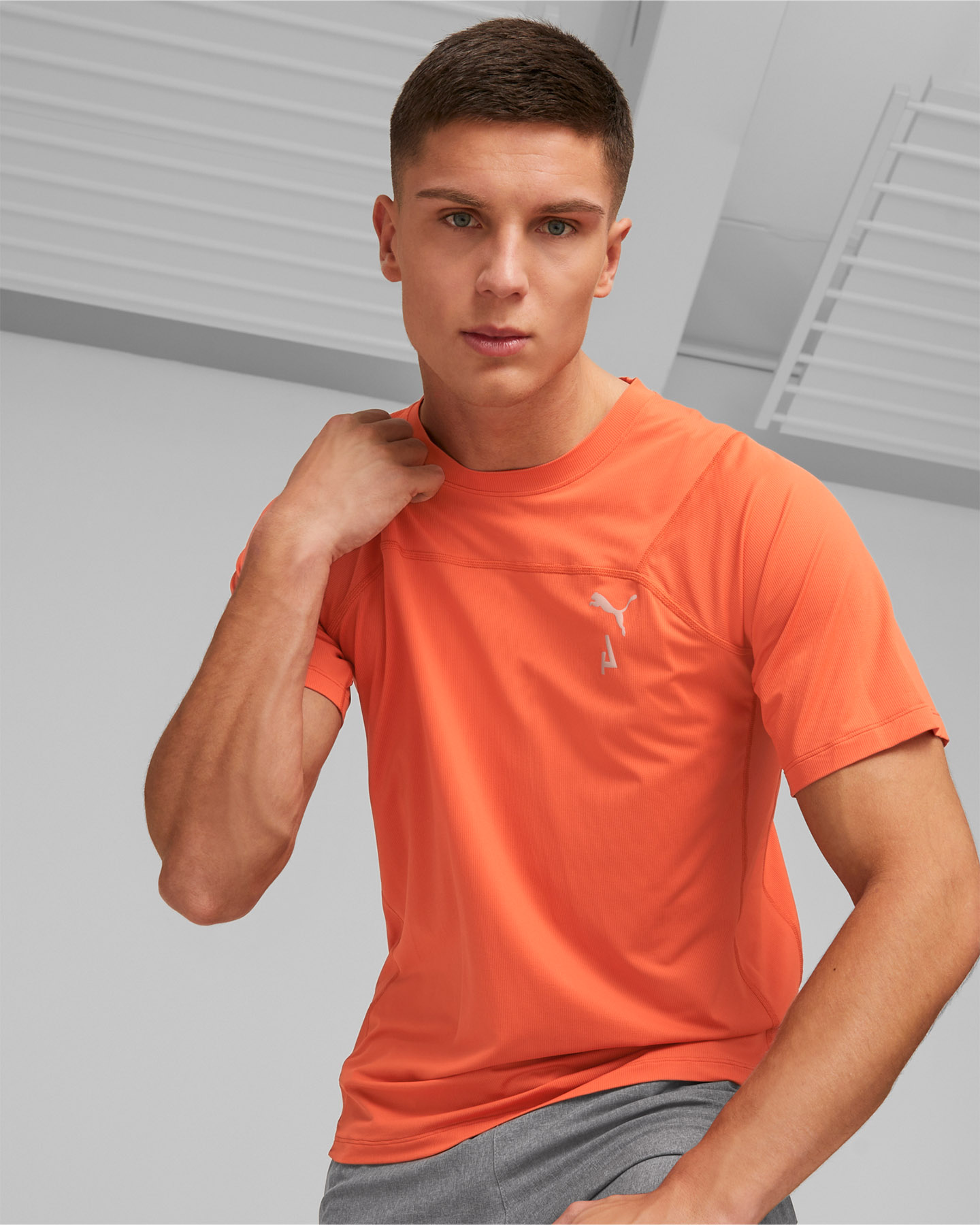 T-shirt running PUMA SEASONS COOLCELL M - Rosso - 2 | Cisalfa Sport