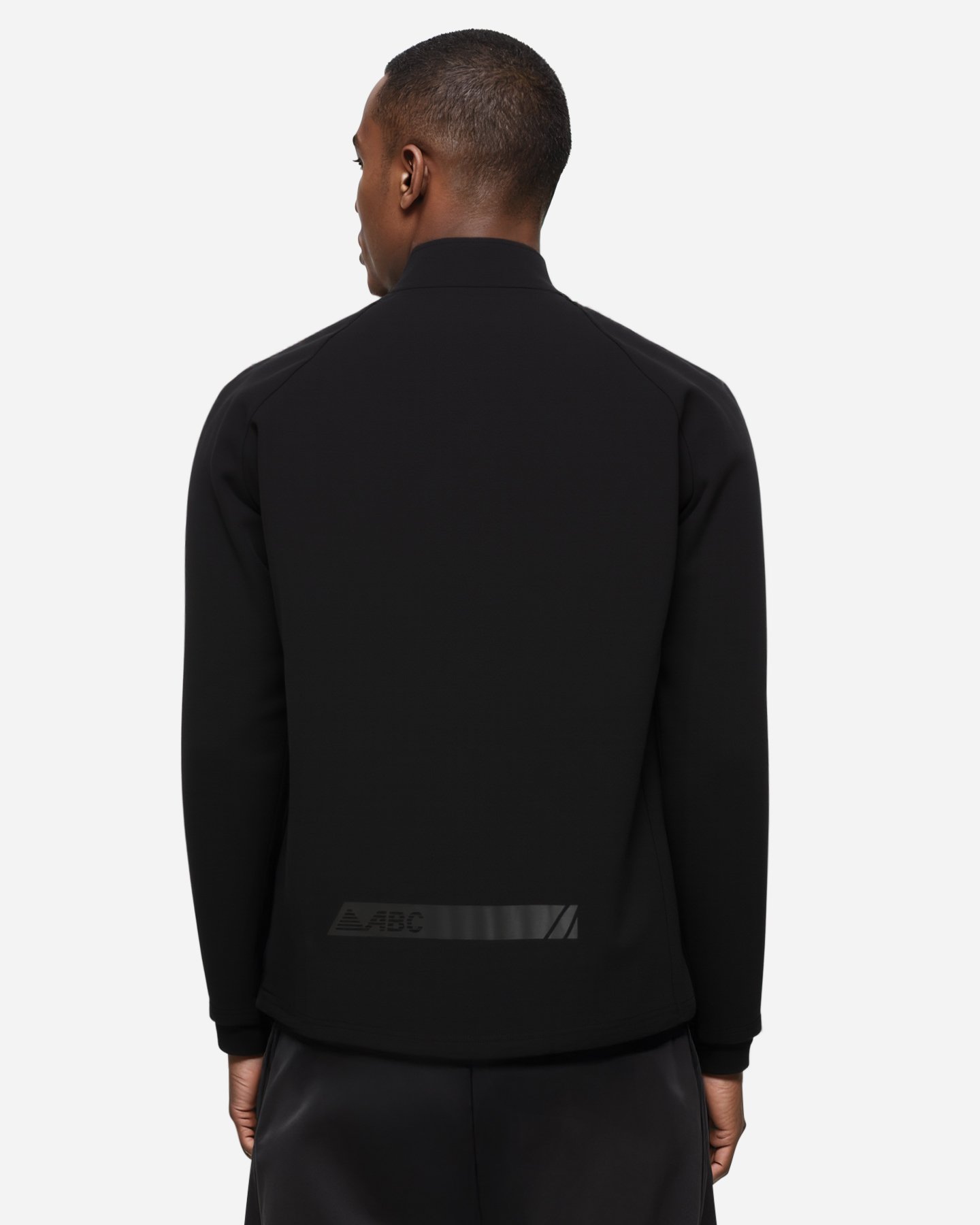 Giacca running ABC TECH M - Nero - 3 | Cisalfa Sport