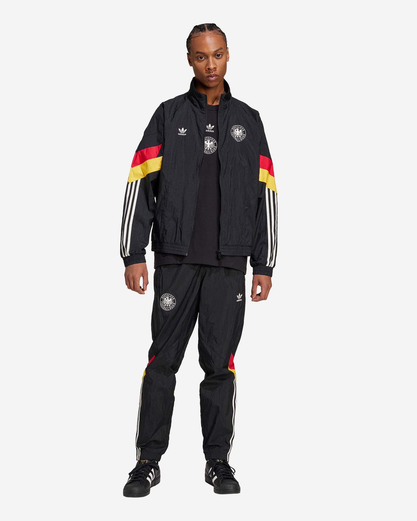 Abbigliamento calcio ufficiale ADIDAS GERMANIA 24-25 M - Nero - 3 | Cisalfa Sport