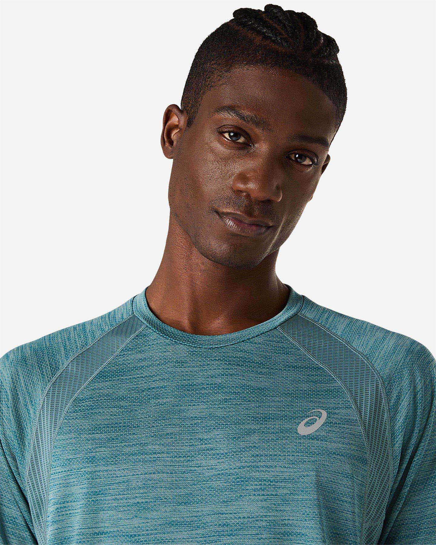 T-shirt running ASICS ROAD M - Verde - 3 | Cisalfa Sport