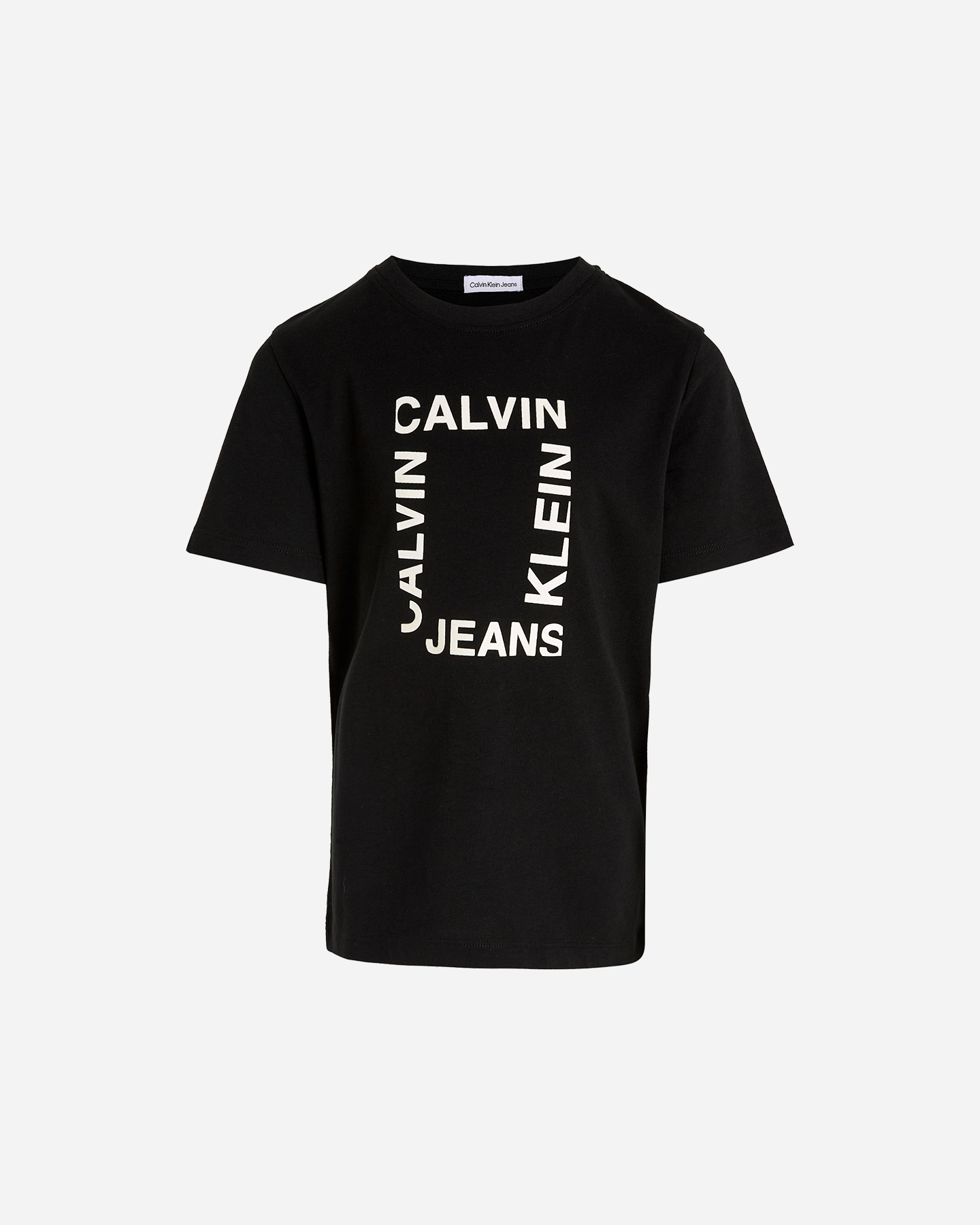 T-shirt CALVIN KLEIN JEANS FLOCK JR - Nero - 0 | Cisalfa Sport