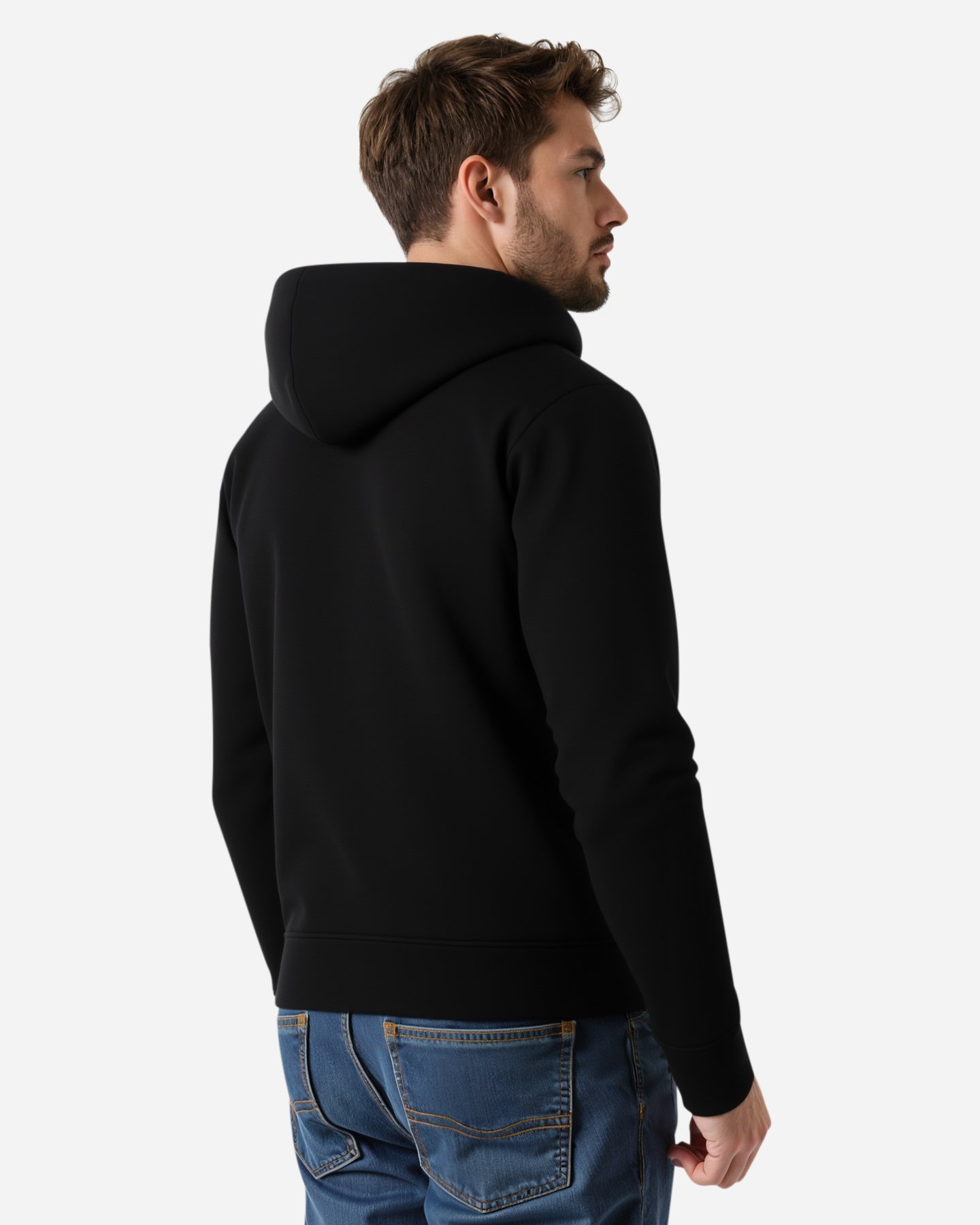 Felpa BEAR ICONIC SMALL LOGO M - Nero - 4 | Cisalfa Sport