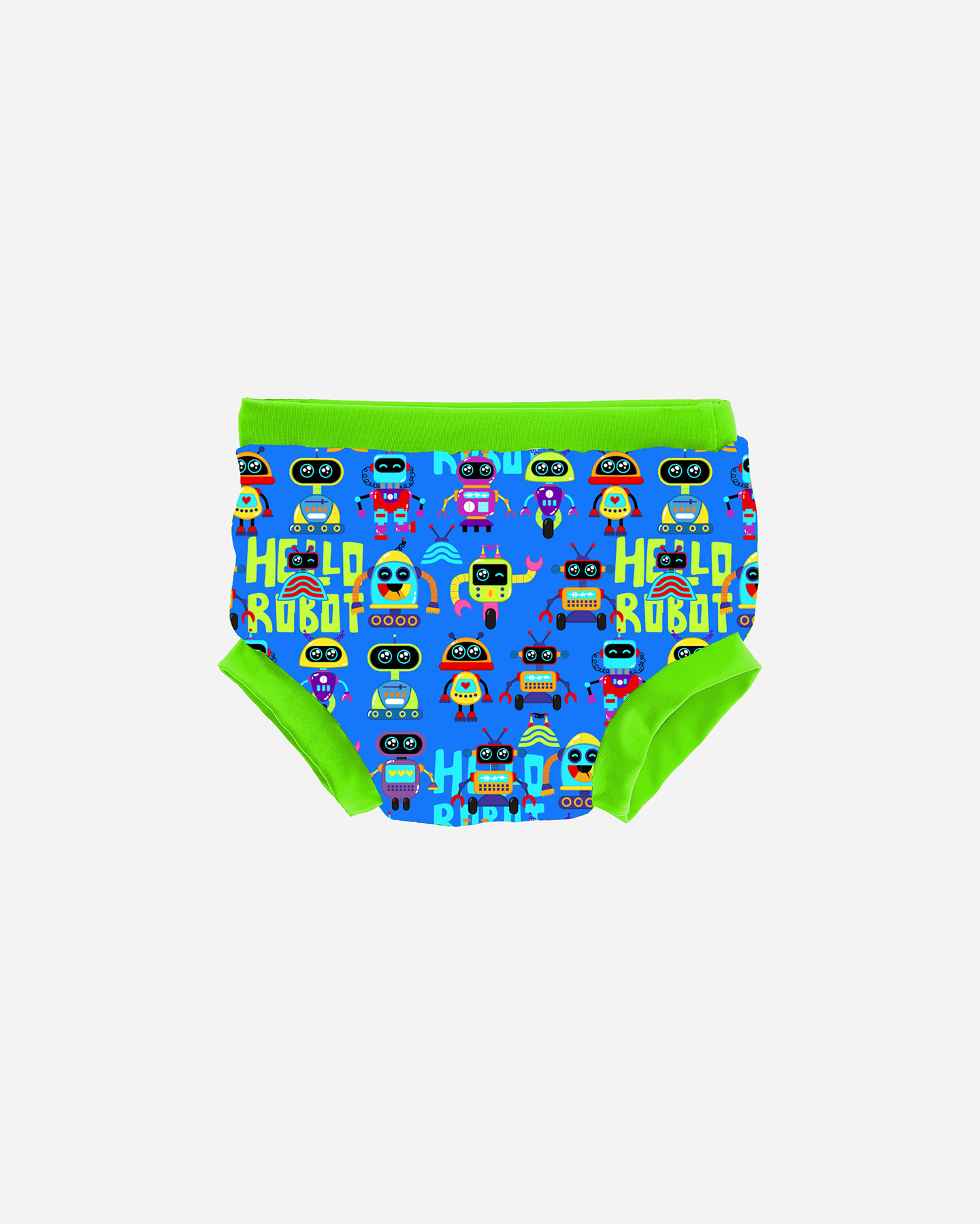 Costume piscina AQUARAPID BABYROBOT JR - Blu royal - 0 | Cisalfa Sport