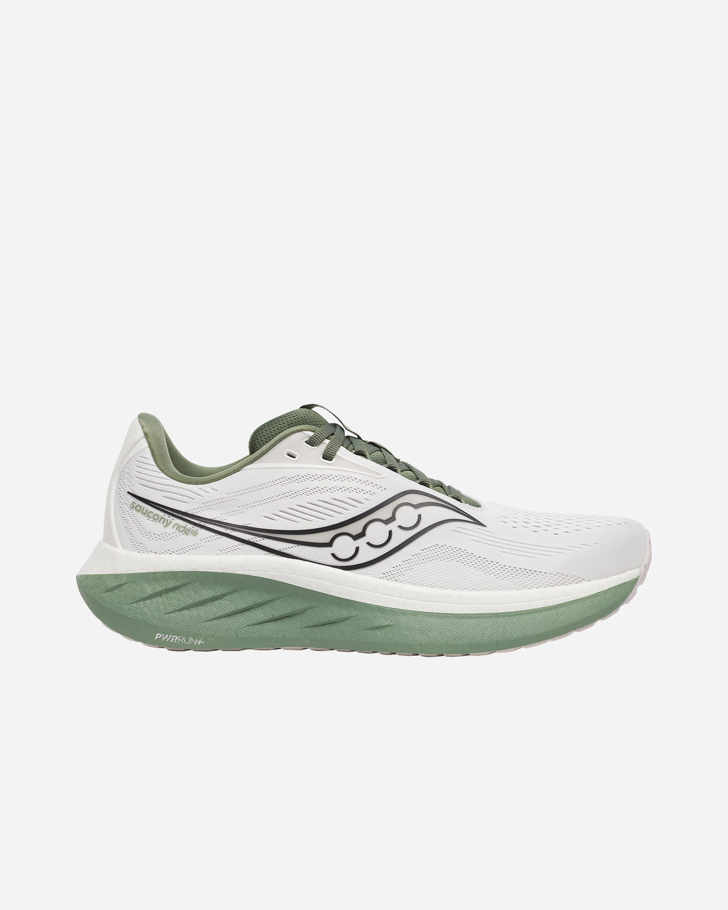 Scarpe running SAUCONY RIDE 18 M - Bianco - 0 | Cisalfa Sport