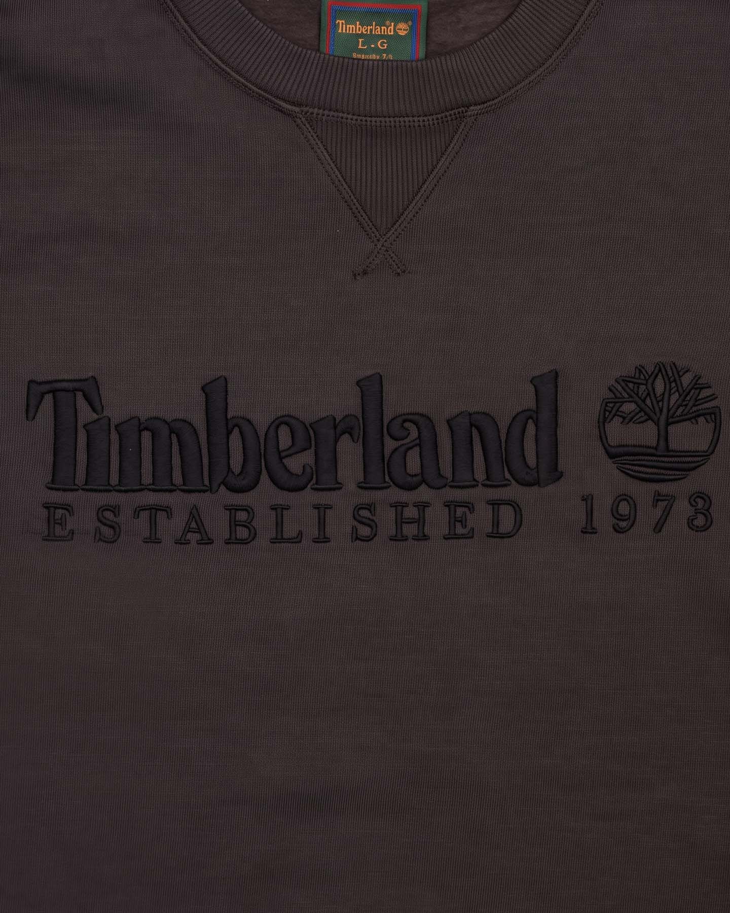 Felpa TIMBERLAND LOGO M - Grigio - 2 | Cisalfa Sport