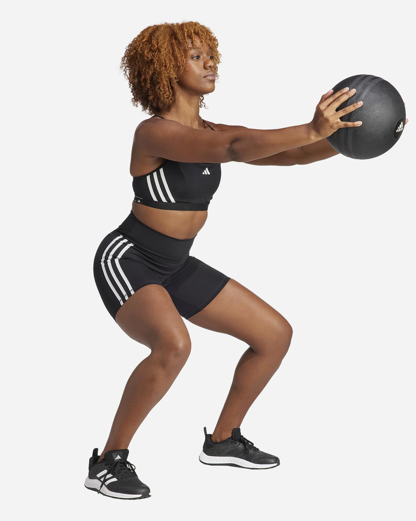 Bra training ADIDAS 3STRIPES W - Nero - 3 | Cisalfa Sport