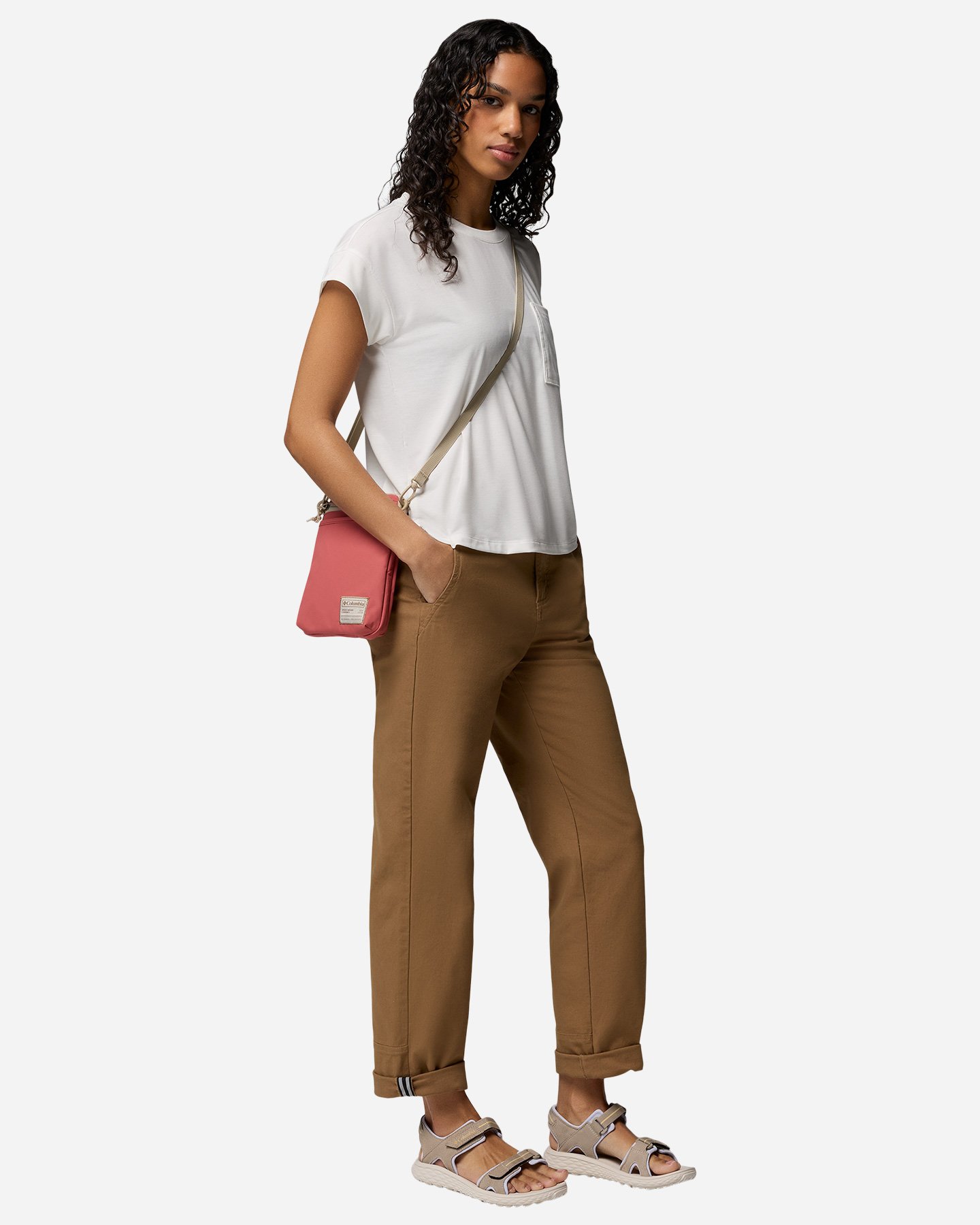 T-shirt COLUMBIA DANIELA FALLS W - Bianco - 2 | Cisalfa Sport