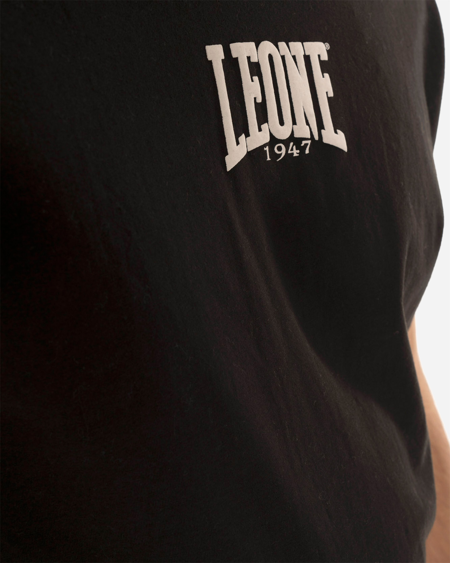 T-shirt LEONE SMALL LOGO M - Nero - 4 | Cisalfa Sport