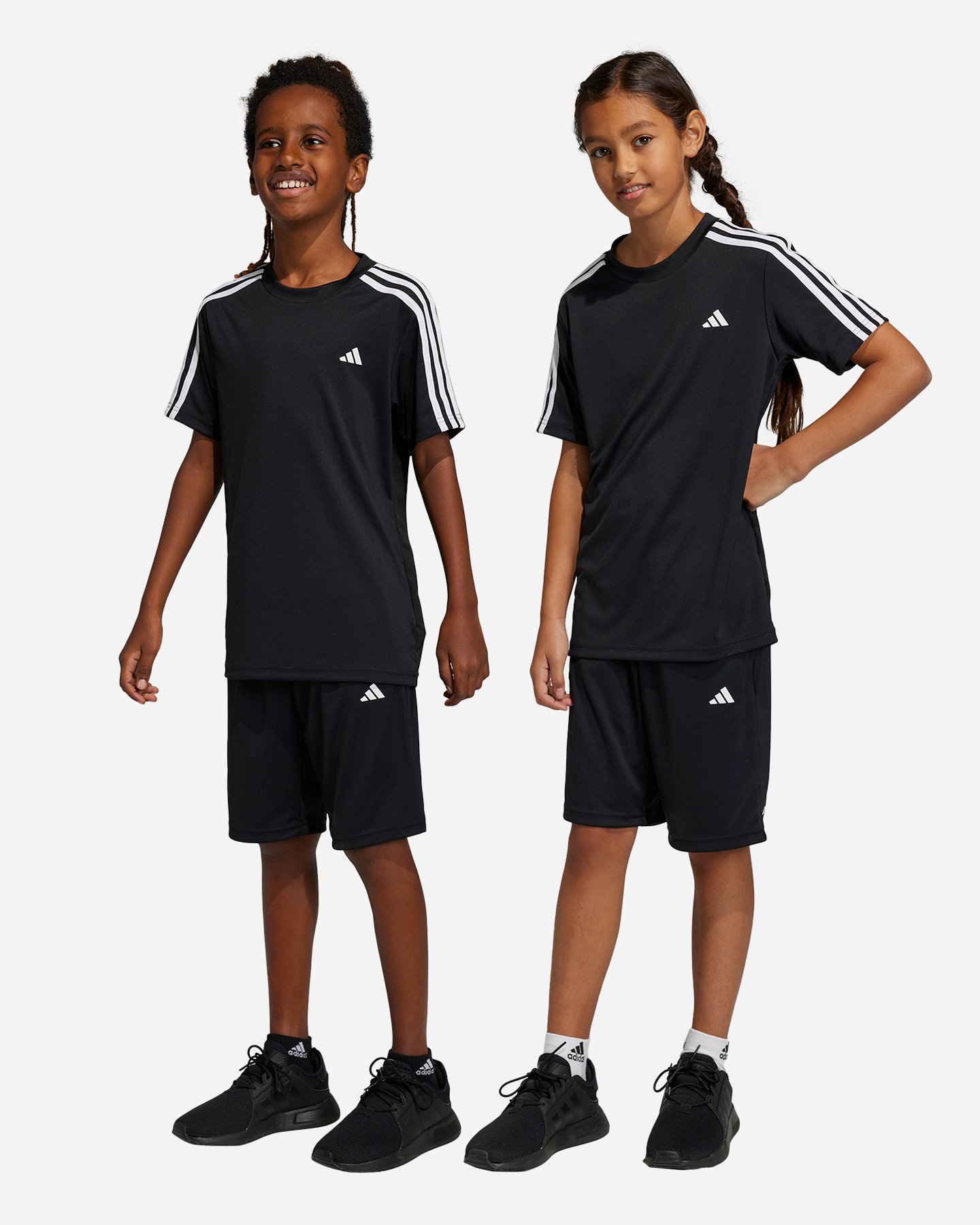 Completo ADIDAS SET BASIC JR - Nero - 5 | Cisalfa Sport