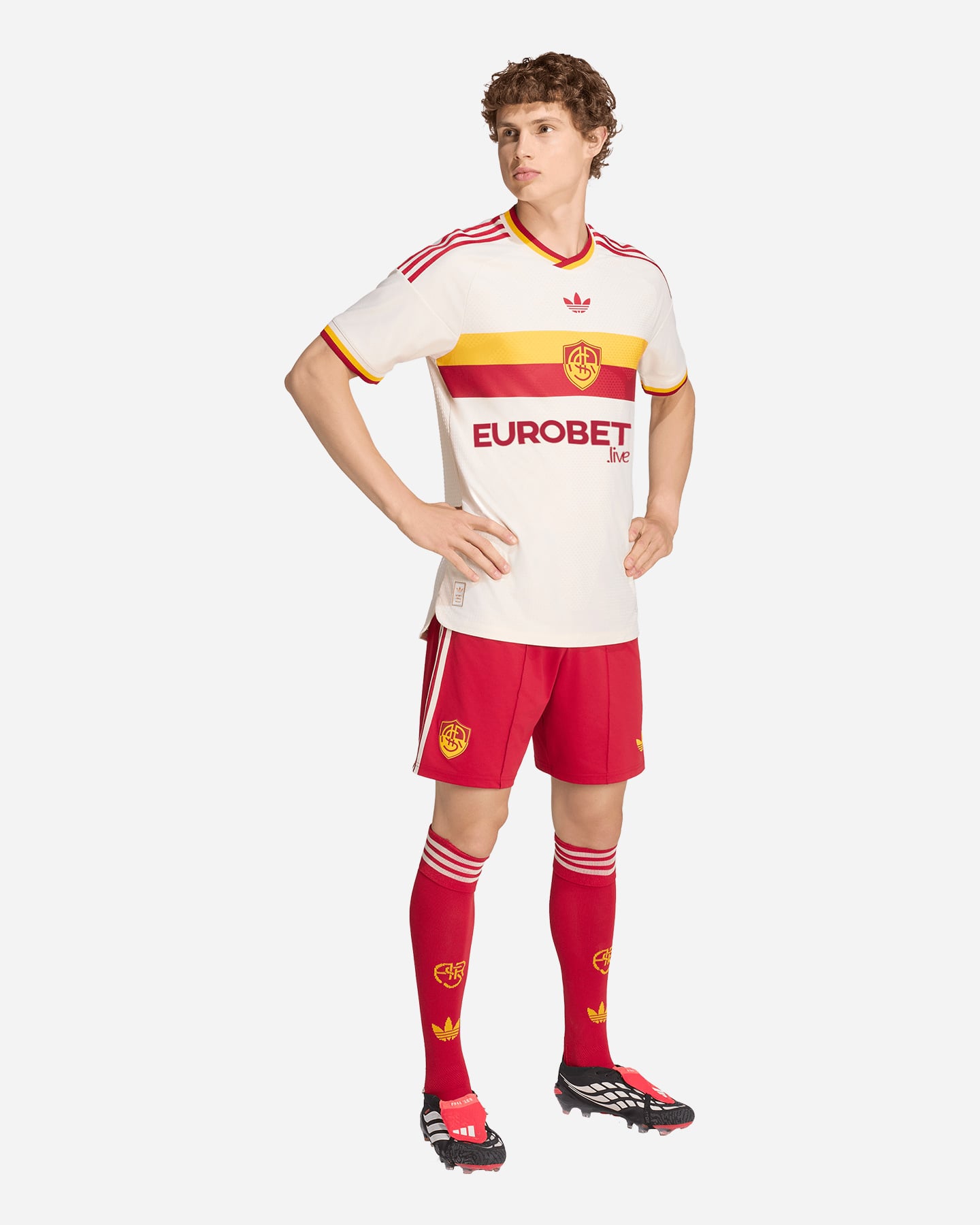 Maglia calcio ufficiale ADIDAS AS ROMA AWAY 26-27 M - 4 | Cisalfa Sport