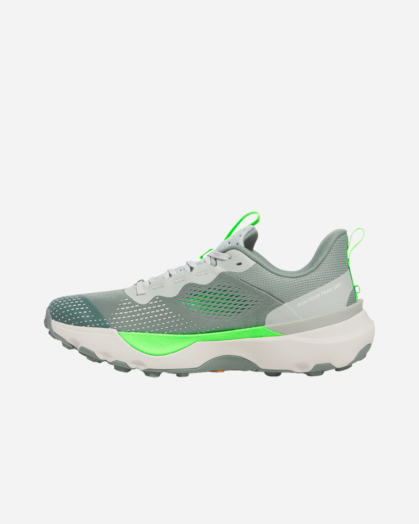 Scarpe trail UNDER ARMOUR INFINITE PRO TRAIL M - Verde - 4 | Cisalfa Sport