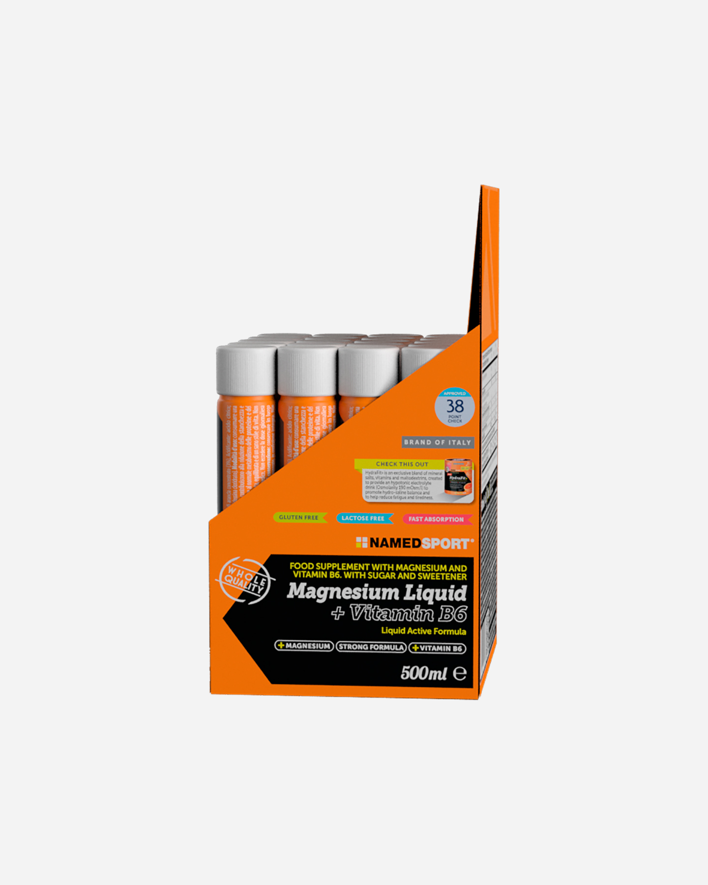 Energetico NAMED SPORT MAGNESIO LIQUIDO+VITAMINA B6 25ML - Color mix - 3 | Cisalfa Sport