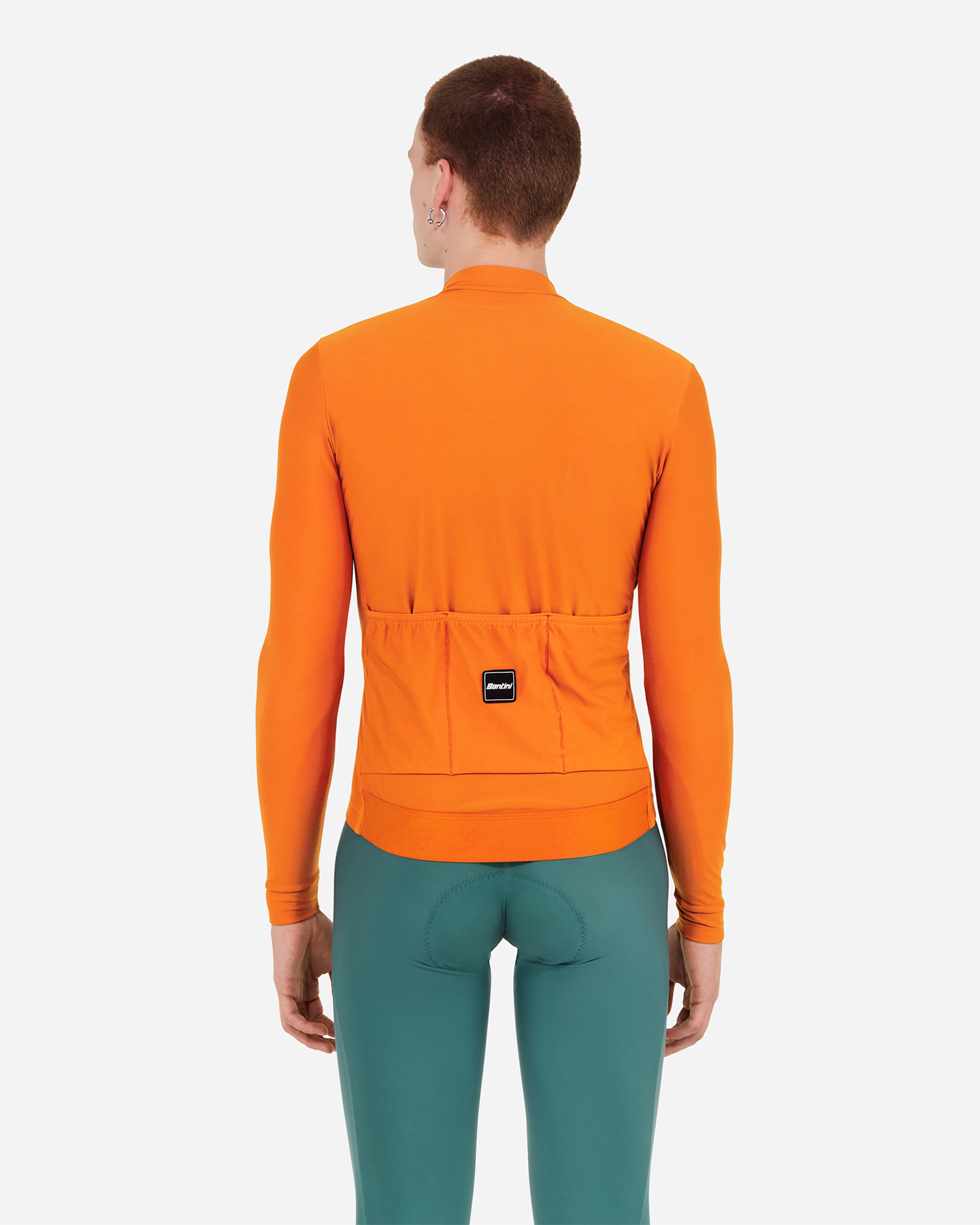 Maglia ciclismo SANTINI READY TO RIDE M - Arancione - 2 | Cisalfa Sport